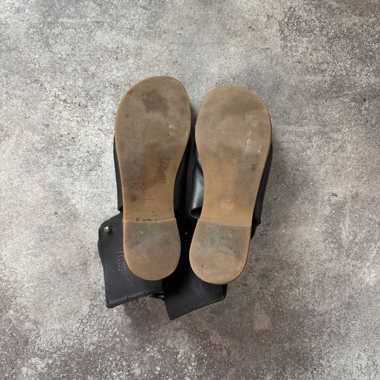 Diesel DIESEL Vintage Gladiator Leather Sandals Size US 8 / IT 38 - 11 Thumbnail