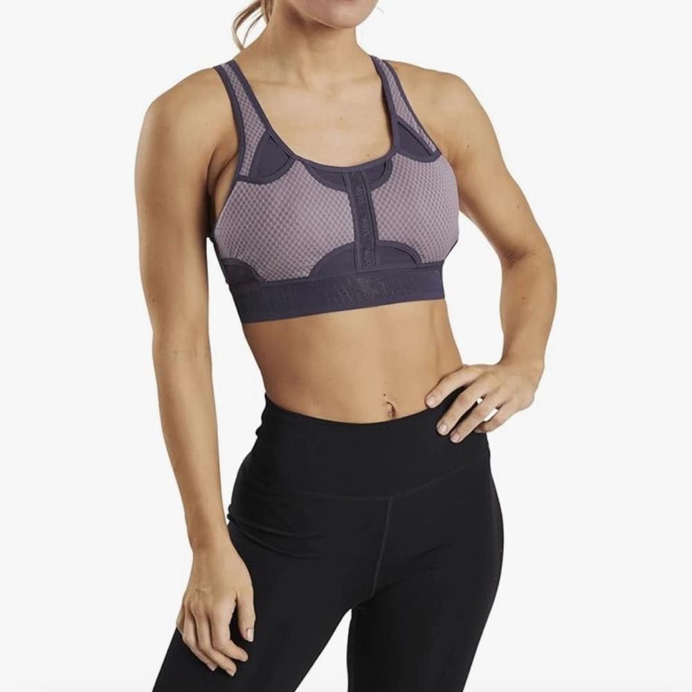 Nike Nike Swoosh Ultrabreathe Sports Bra Purple Small Size ONE SIZE - 1 Thumbnail