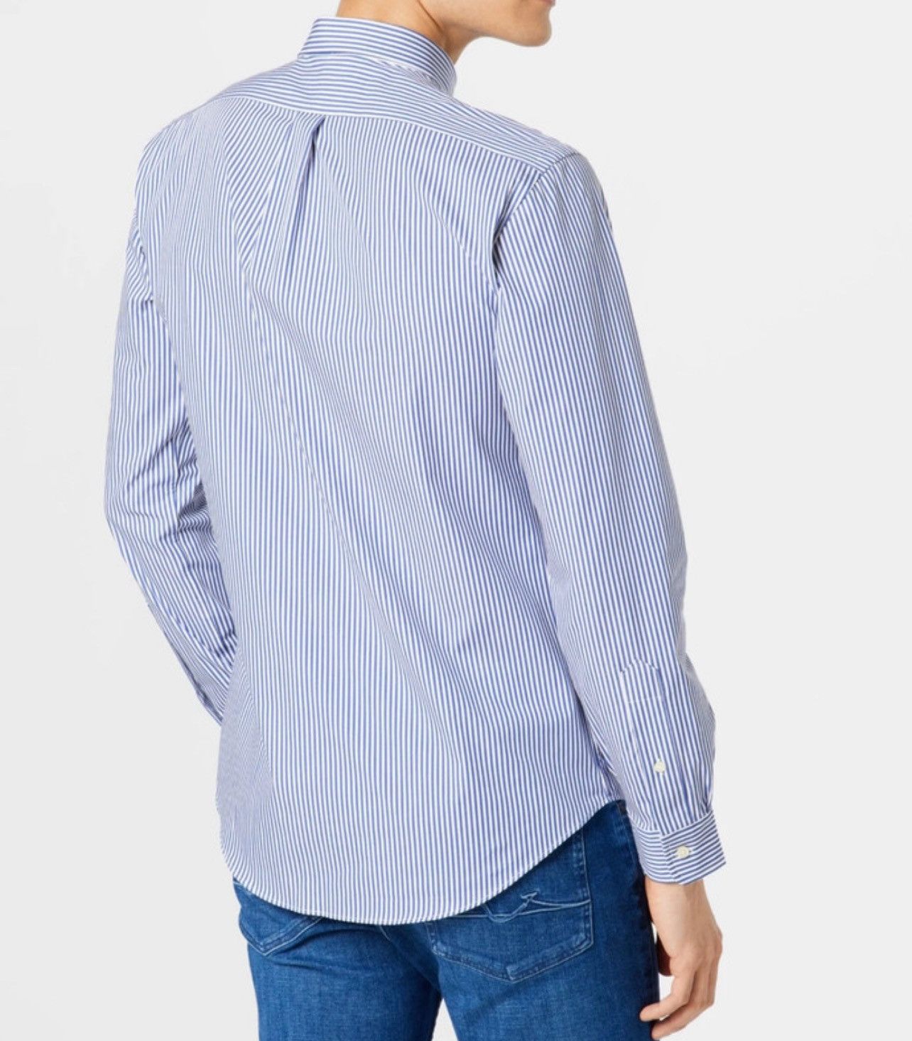 Polo Ralph Lauren Polo Ralph Lauren Slim Fit Striped Shirt Navy White – Size L Size US L / EU 52-54 / 3 - 6 Thumbnail