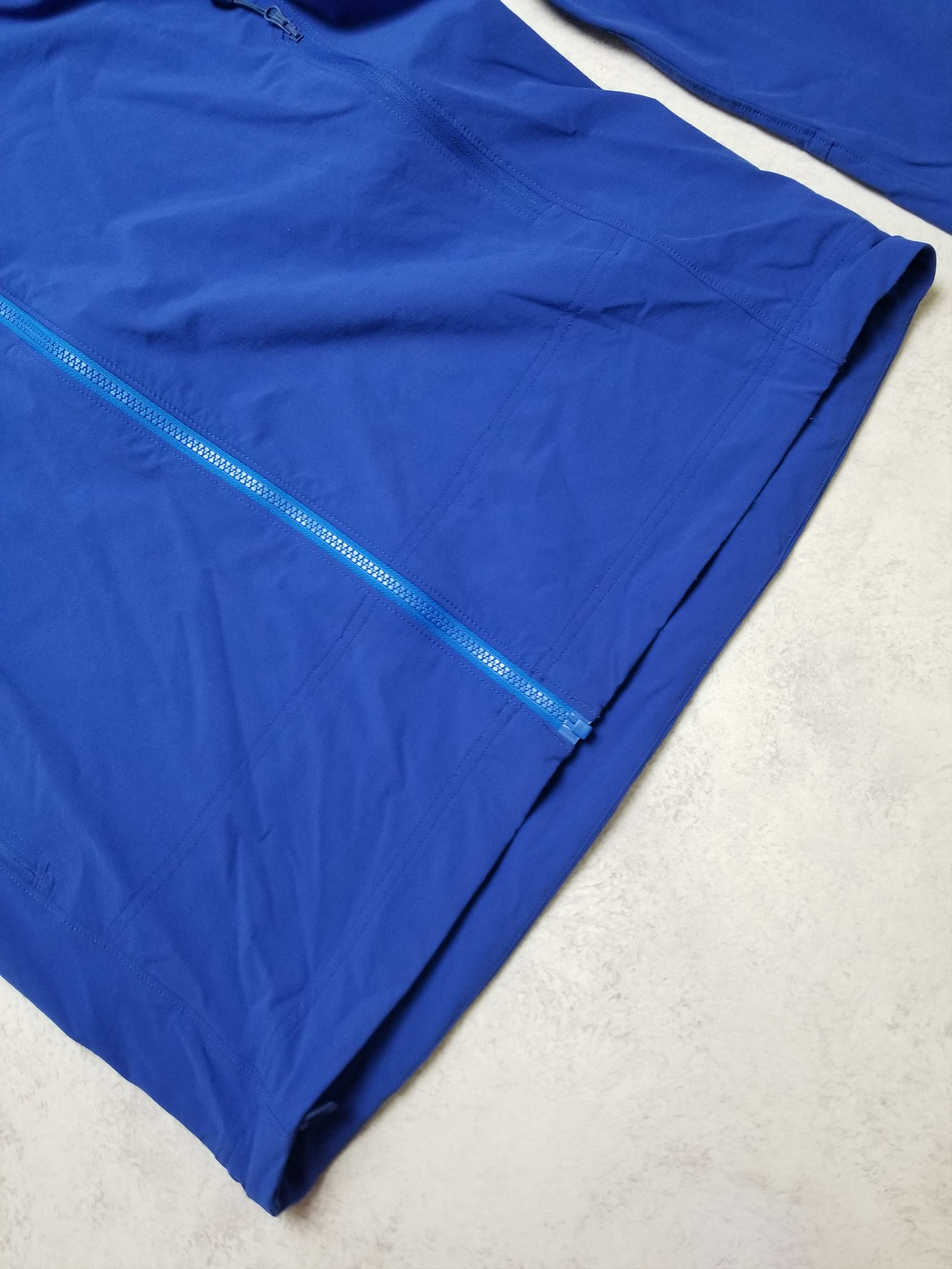Mountain Equipment Company Mountain Hardwear Lightweight Blue Softshell Packable Jacket Size US L / EU 52-54 / 3 - 9 Thumbnail