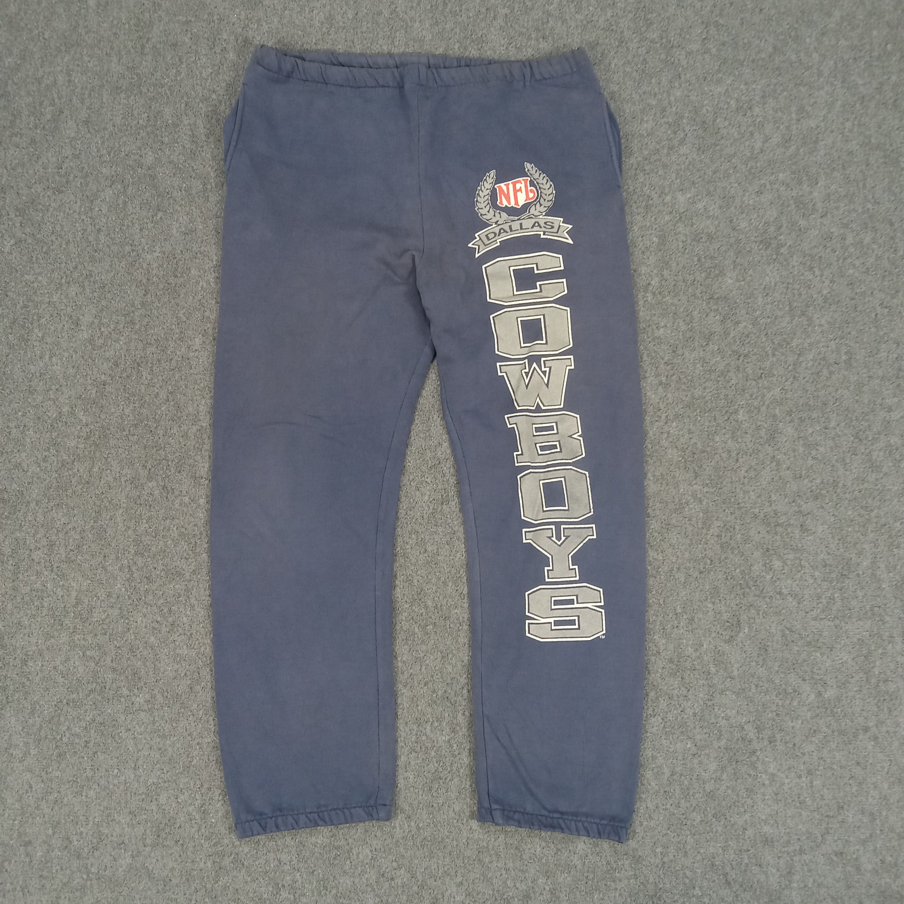 NFL × Nutmeg × Vintage NFL Dallas Cowboys Football Team Jogger Pants Size US 36 / EU 52 - 1 Thumbnail