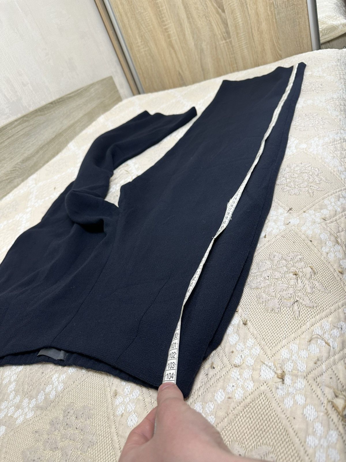 OSKA 🔥 OSKA Wide Wool Trousers Baggy Pants Navy Blue 505 Size 30" / US 8 / IT 44 - 10 Thumbnail