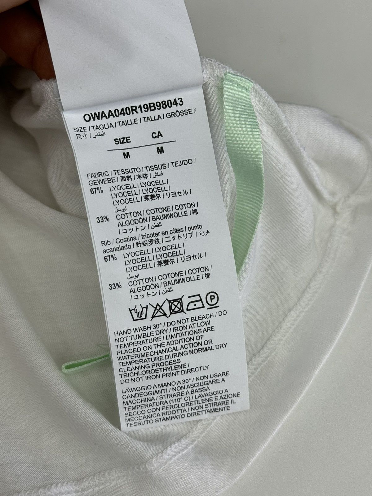 Off-White Off-White Ladies SS19 “Flowers” Shirt Size M / US 6-8 / IT 42-44 - 7 Thumbnail