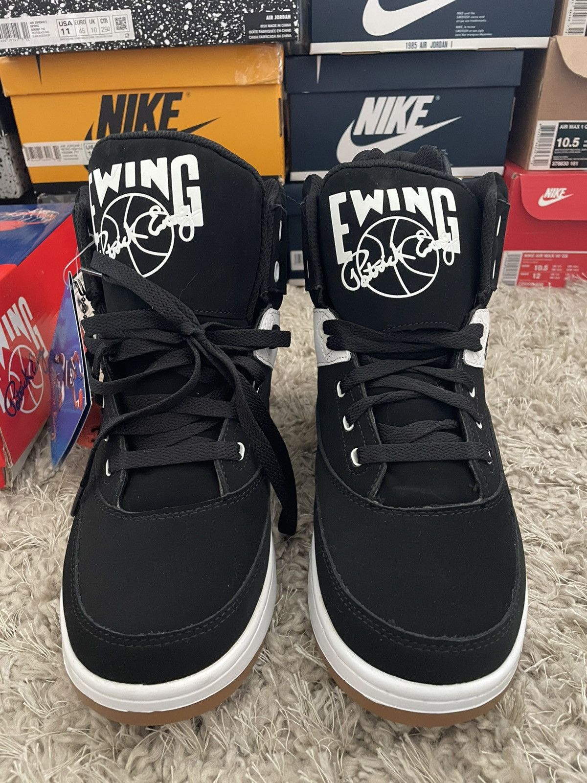 Ewing Athletics Patricks Ewing 33 HI Black/Gum Size US 9 / EU 42 - 4 Thumbnail