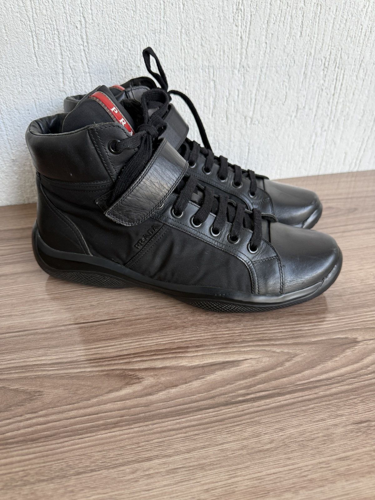 Prada America cup strap high Size US 9 / EU 42 - 2 Thumbnail