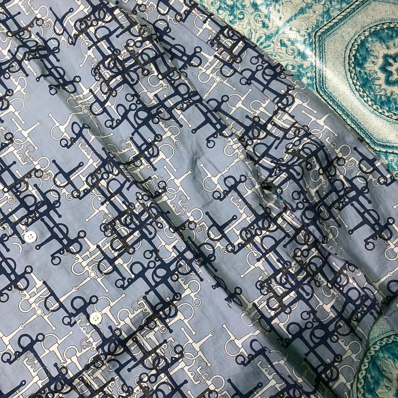 Hermes Hermes Monogram Shirts By Maison MargielaMargiela Size US M / EU 48-50 / 2 - 2 Thumbnail