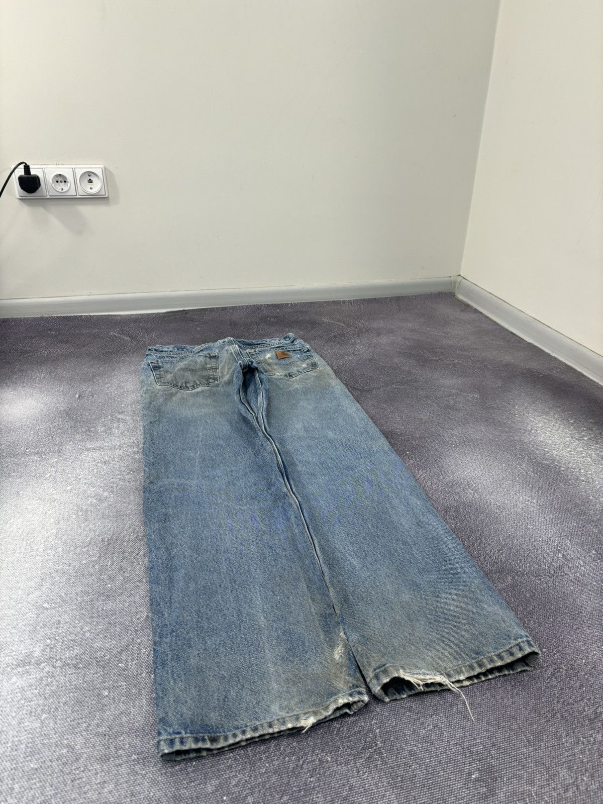 Carhartt Vintage Carhartt Y2K Straight Fit Work Skate Denim Jeans Size US 30 / EU 46 - 4 Thumbnail