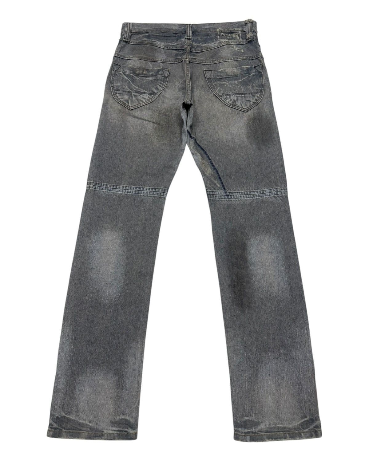 Hysteric Glamour × If Six Was Nine × Kapital RARE VINTAGE JAPANESE DENIM BIG JOHN FADED GREY JEANS Size US 32 / EU 48 - 2 Thumbnail