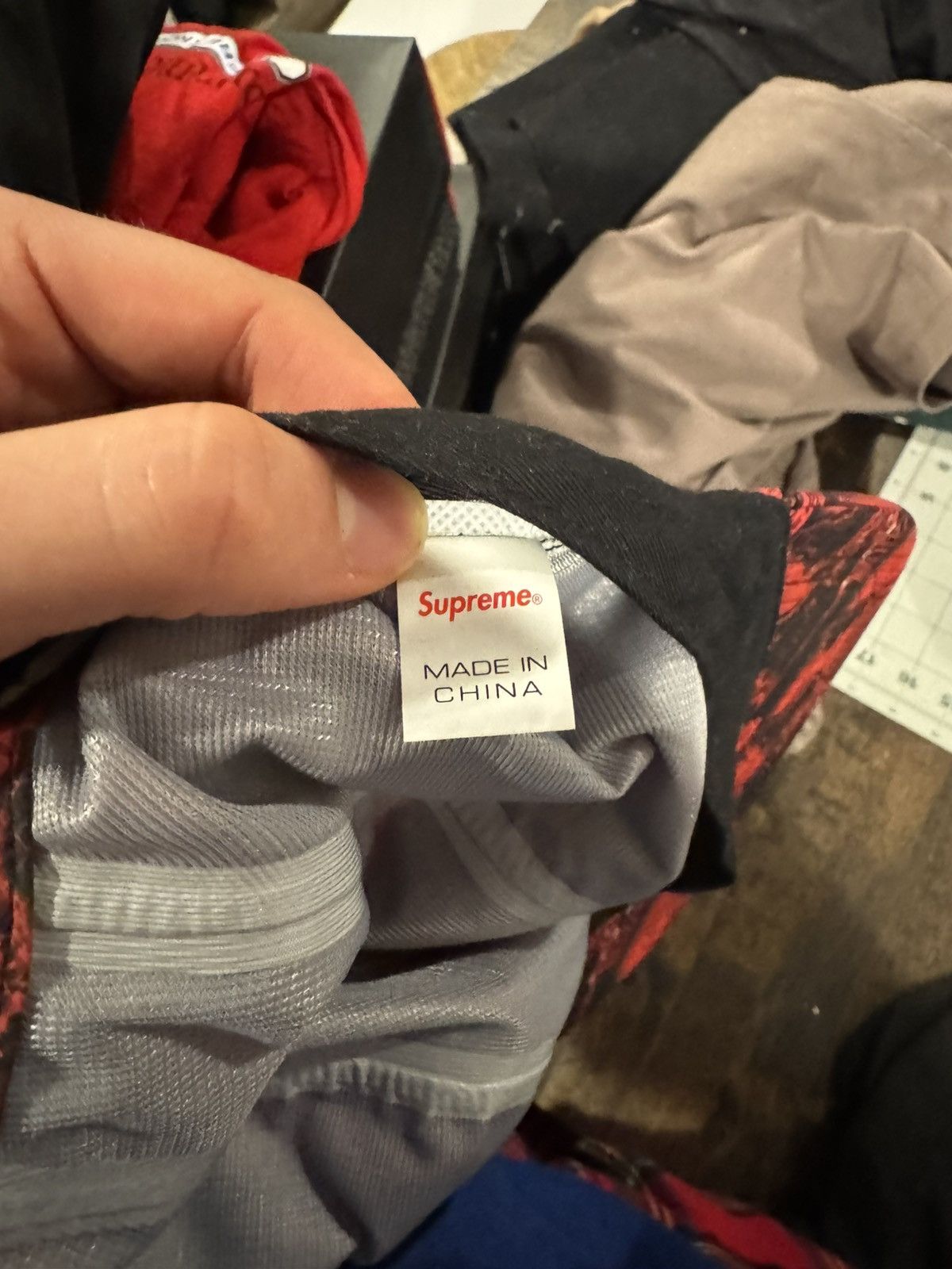 Supreme Supreme World Famous Taped Seam Camp Cap - S/S 2018 Size ONE SIZE - 4 Thumbnail