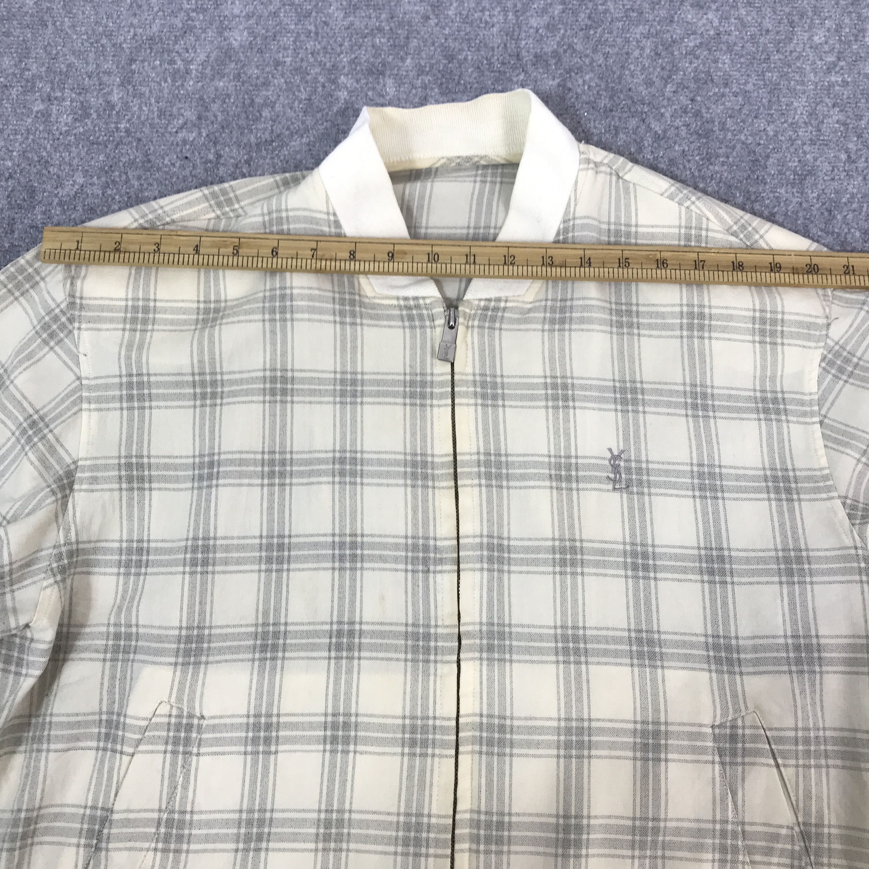 Designer × Yves Saint Laurent Yves Saint Laurent Zipper Jacket Size US L / EU 52-54 / 3 - 5 Thumbnail