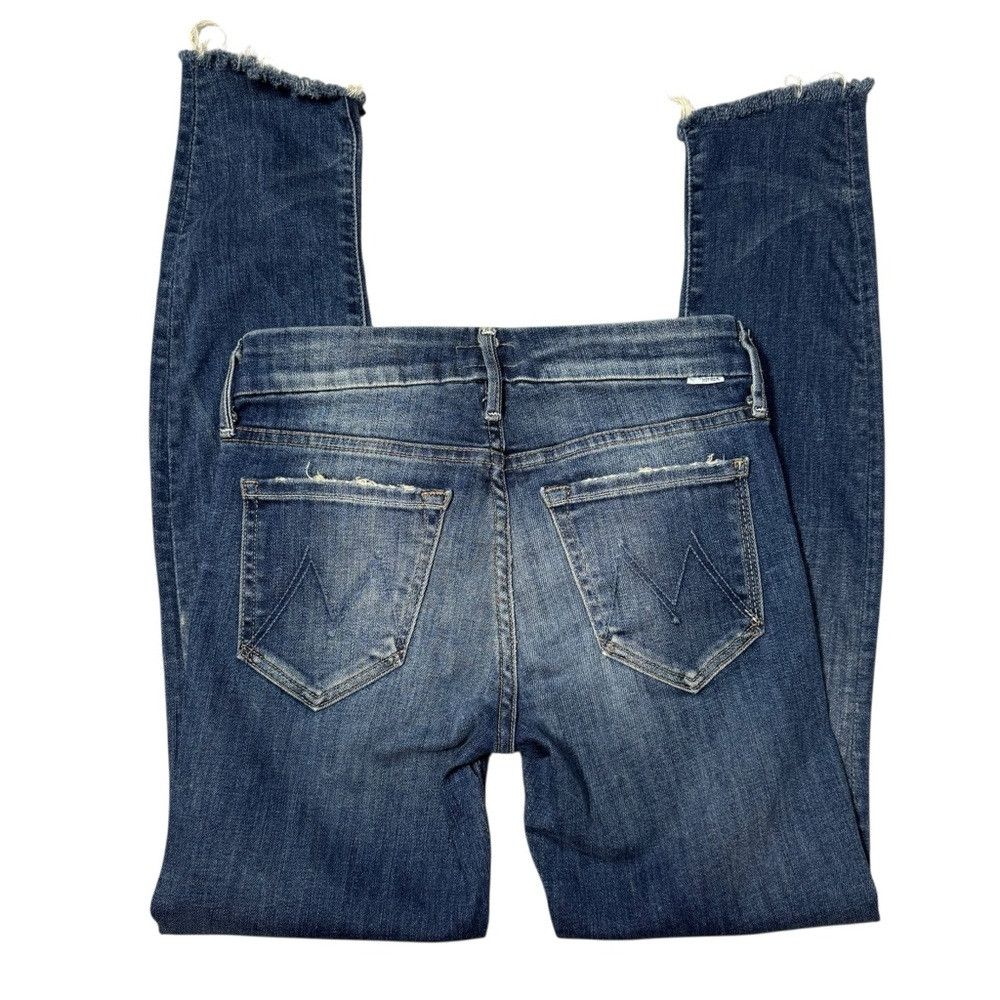 MOTHER MOTHER The Looker Ankle Fray Double Trouble Jeans Size 25 Size 25" / US 0 / IT 36 - 4 Thumbnail