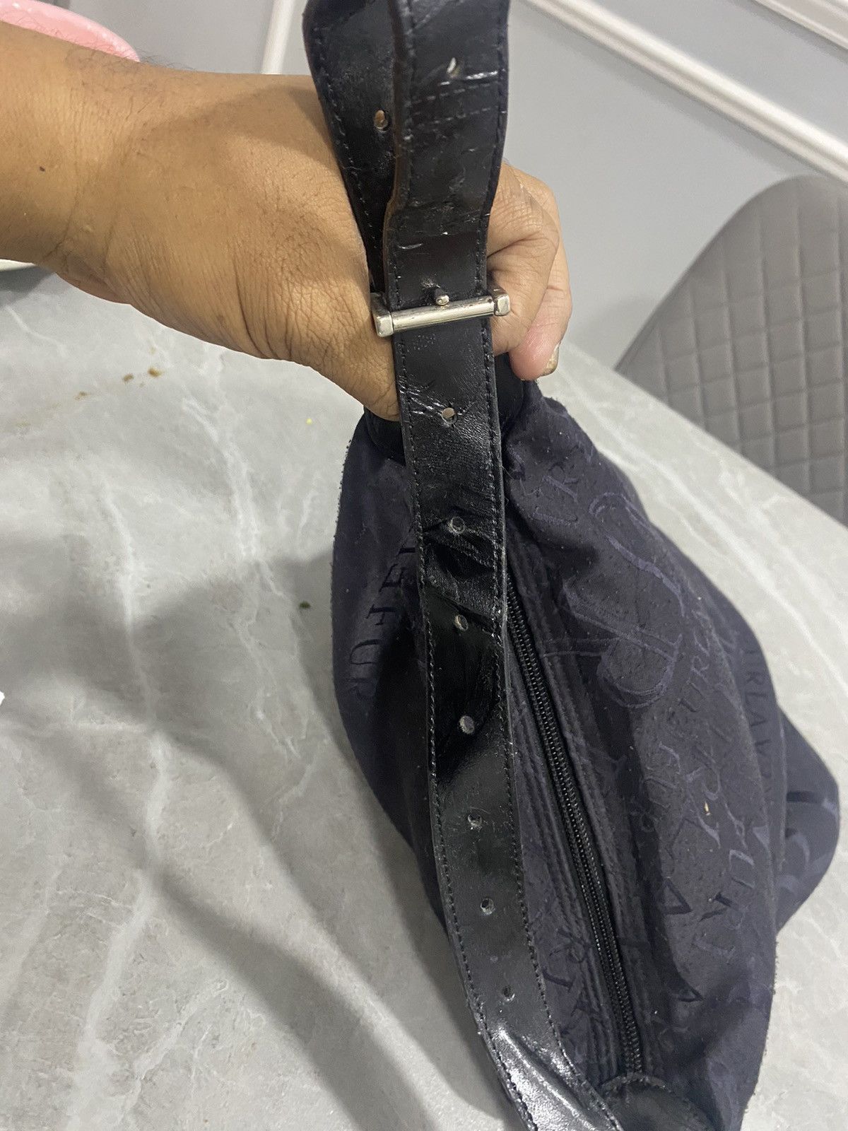 Furla FURLA BLACK MONOGRAM SHOULDER BAG Size ONE SIZE - 24 Thumbnail