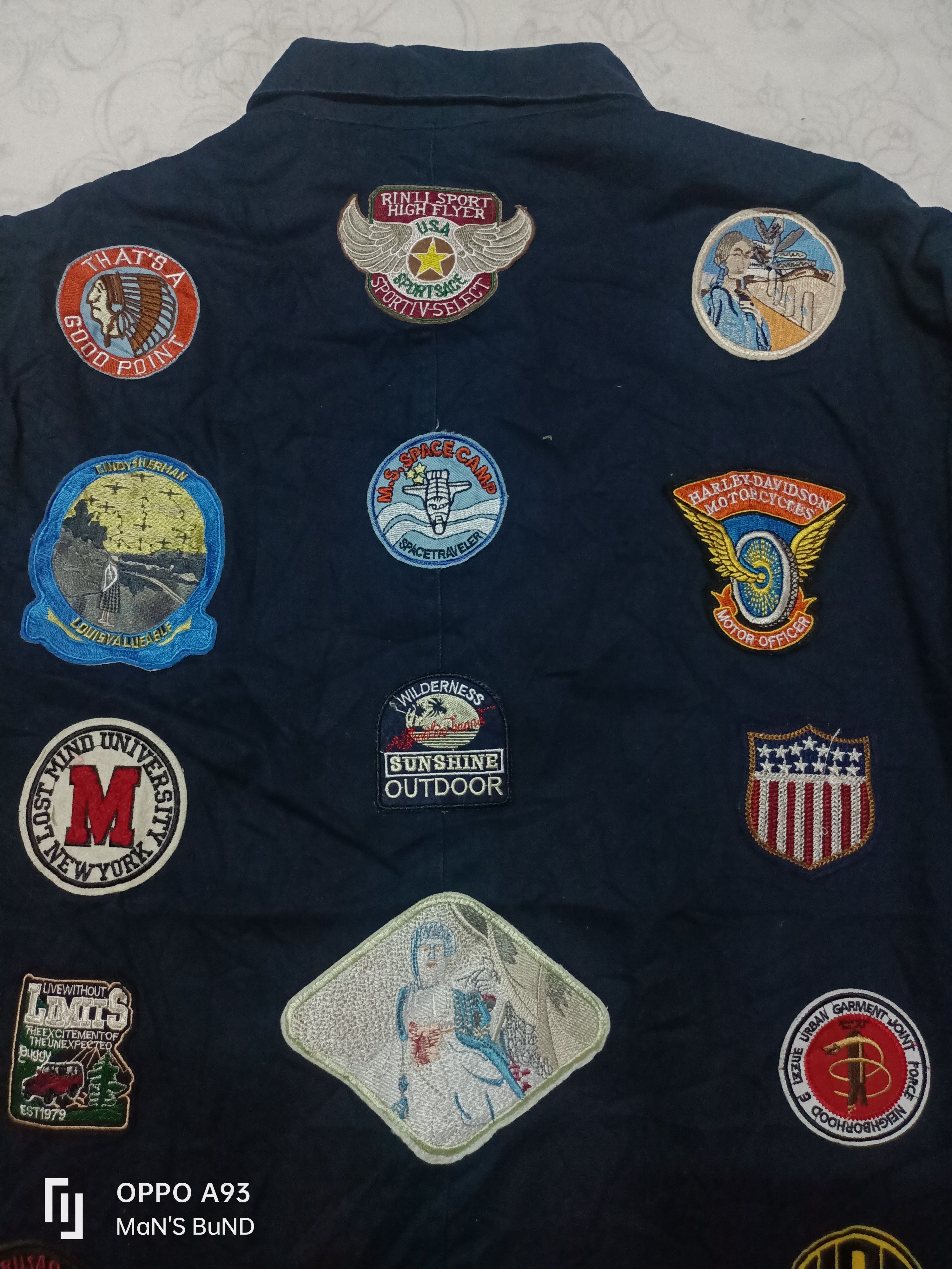 Vintage Vintage Patch Jacket (22 Patches) Size US L / EU 52-54 / 3 - 11 Thumbnail