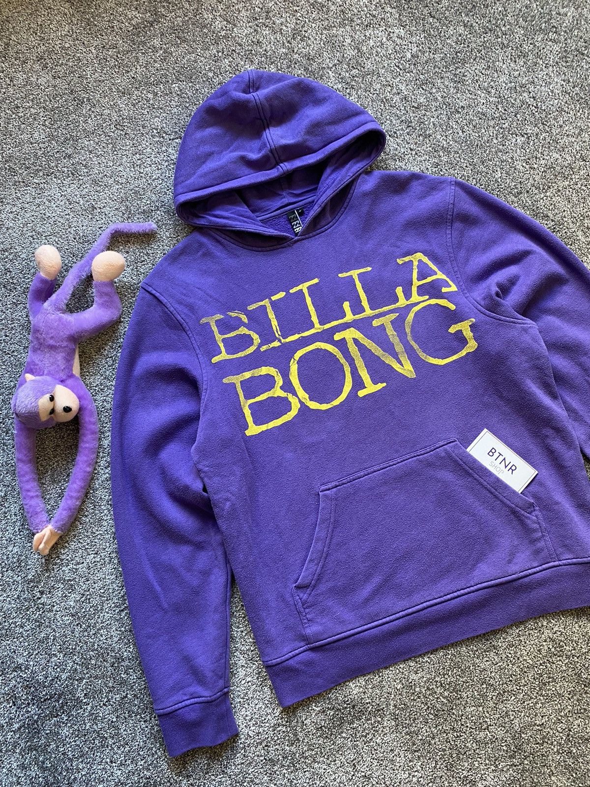 Other Billabong Crazy Logo Spellout Purple Yellow Lakers Hoodie Size US S / EU 44-46 / 1 - 1 Thumbnail