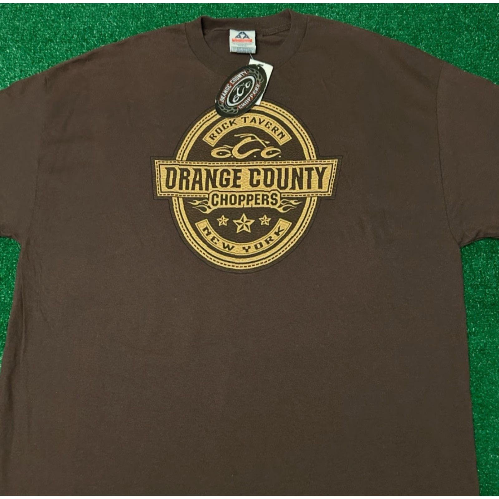 Vintage VINTAGE Orange County Choppers Shirt Mens 2XL West Coast Choppers Biker VTG 2004 NWT Y2K 90s Brown Size US XXL / EU 58 / 5 - 3 Thumbnail
