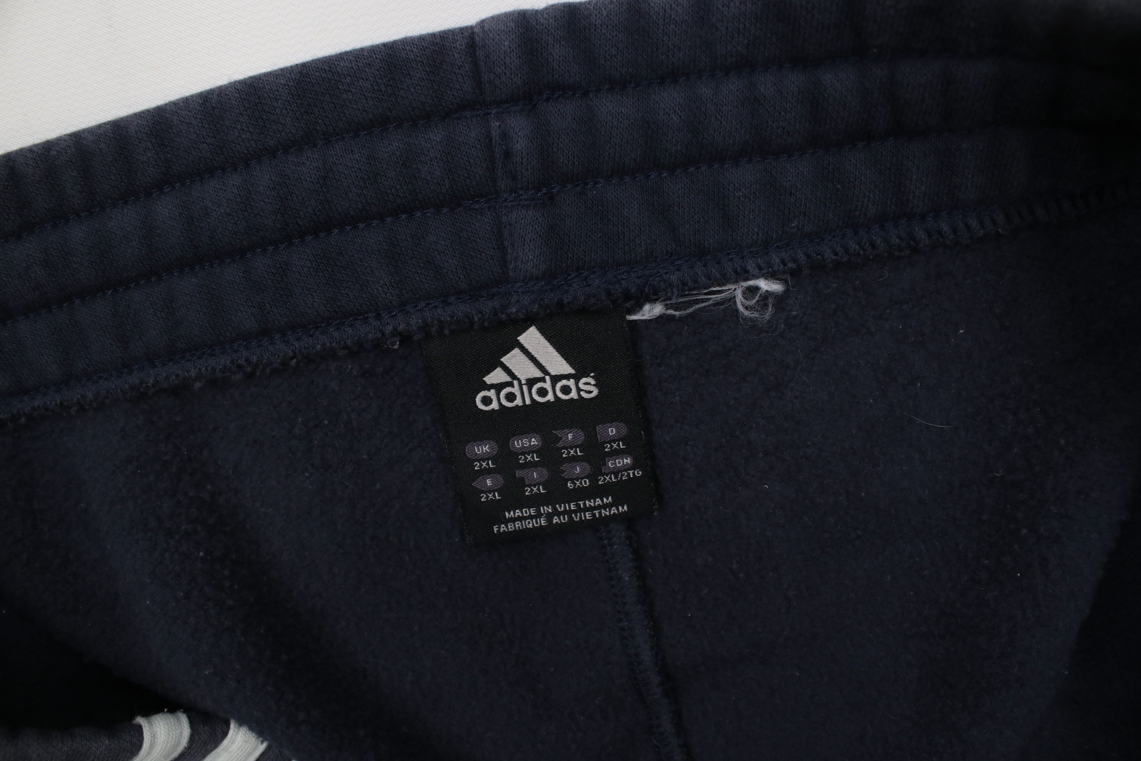 Adidas Vintage Y2K Adidas Heavyweight Wide Leg Sweatpants Blue Size US 40 / EU 56 - 9 Thumbnail