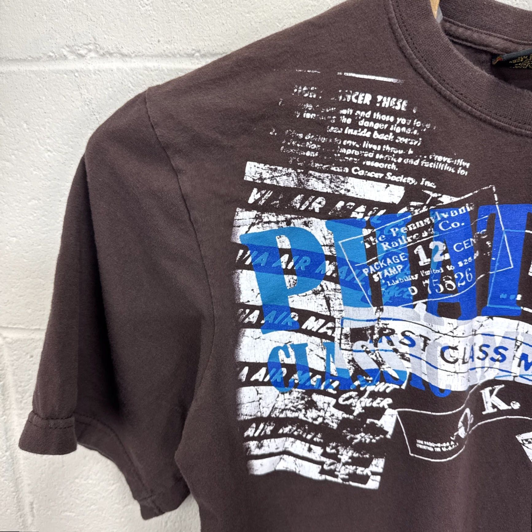 Phat Farm VINTAGE Phat Farm Brown T-Shirt XL Hip Hop Y2K Retro Graphic Mens Size US XL / EU 56 / 4 - 6 Thumbnail