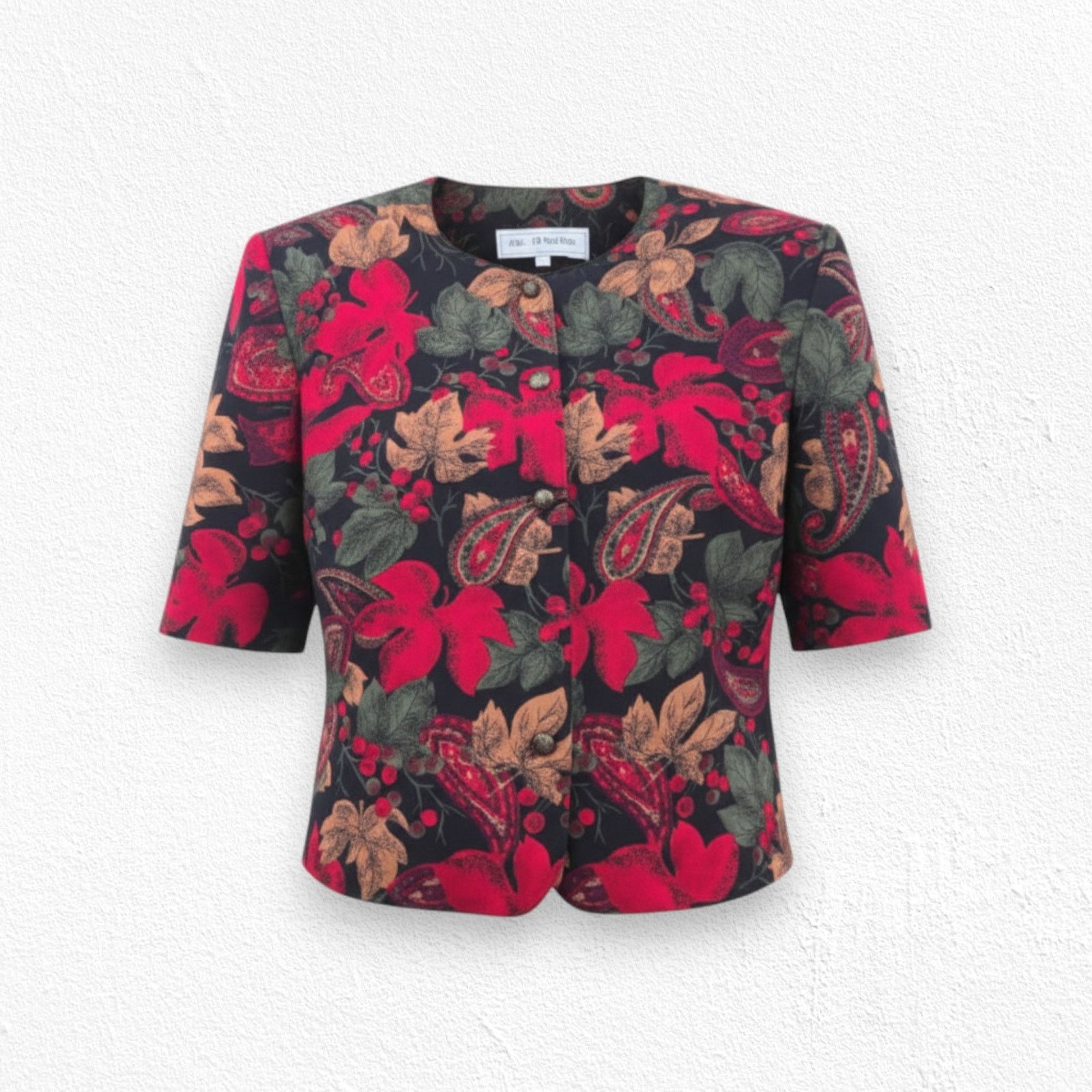 Vintage Vintage 1980s Norton McNaughton NWT Statement Jacket Size XL / US 12-14 / IT 48-50 - 1 Thumbnail