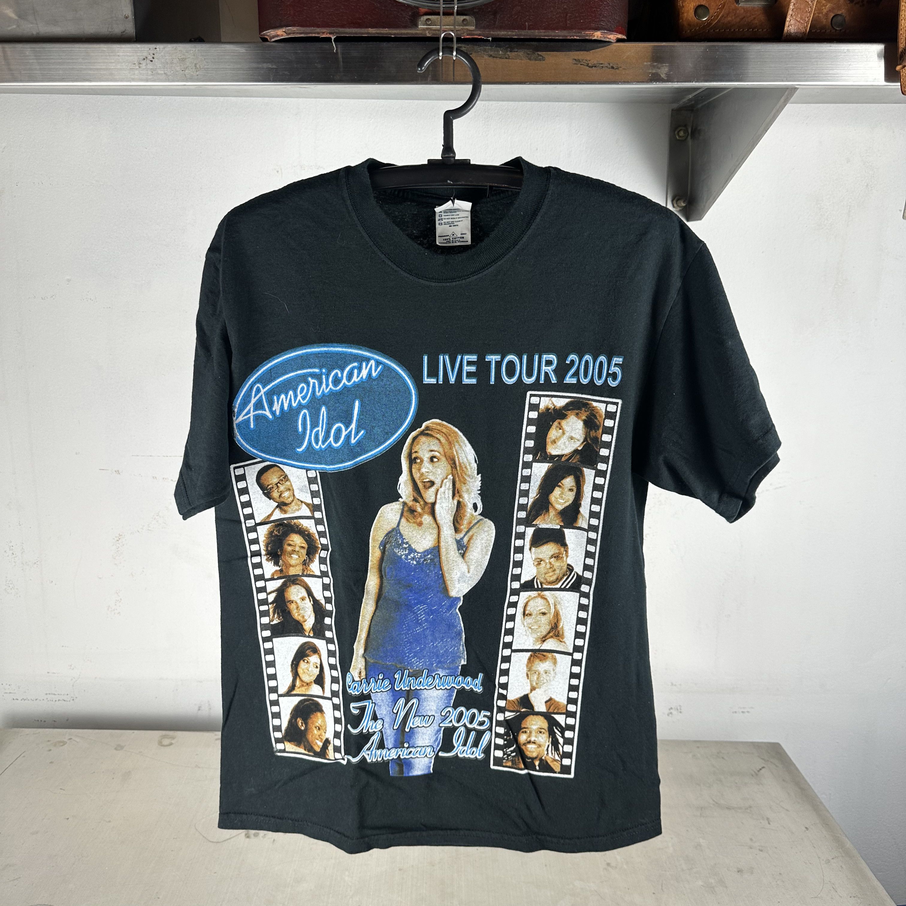 Vintage 2005 American Idol Carrie Underwood Tour T-Shirt