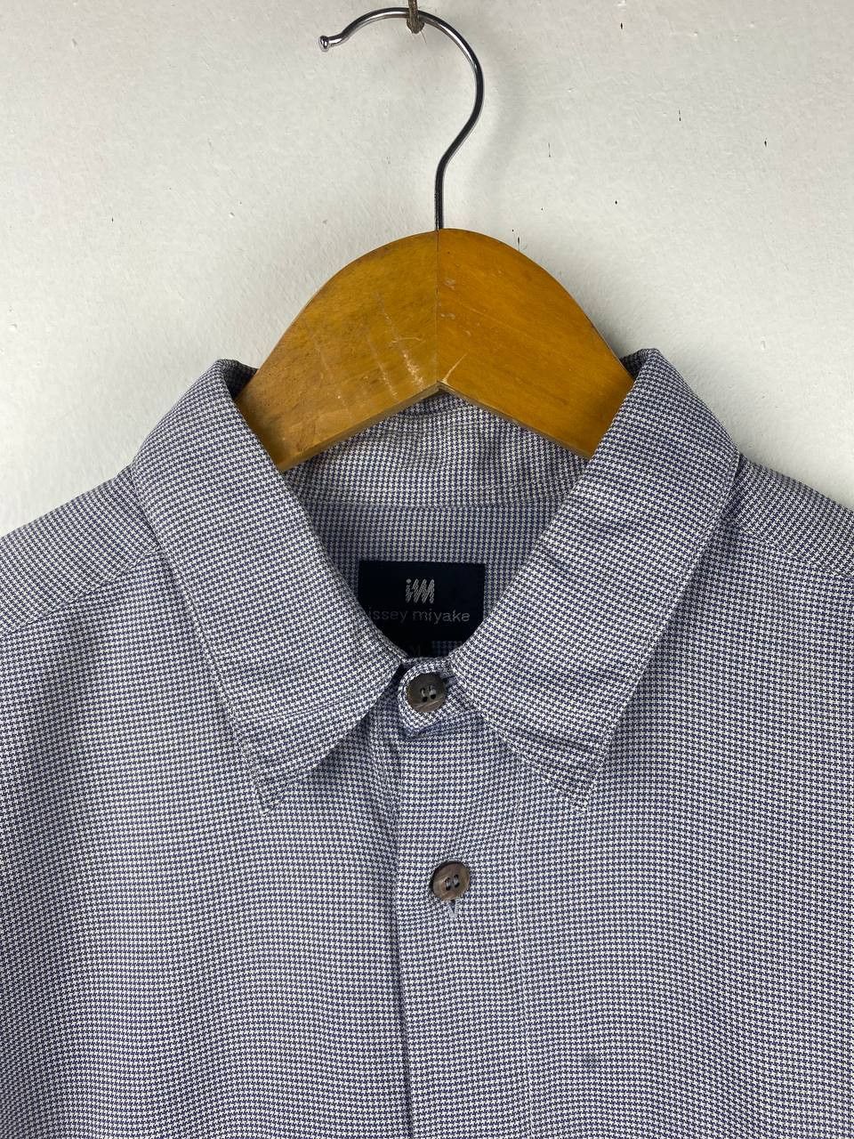 Issey Miyake issey miyake japanese brand checkered shirt baggy style Size US M / EU 48-50 / 2 - 3 Thumbnail