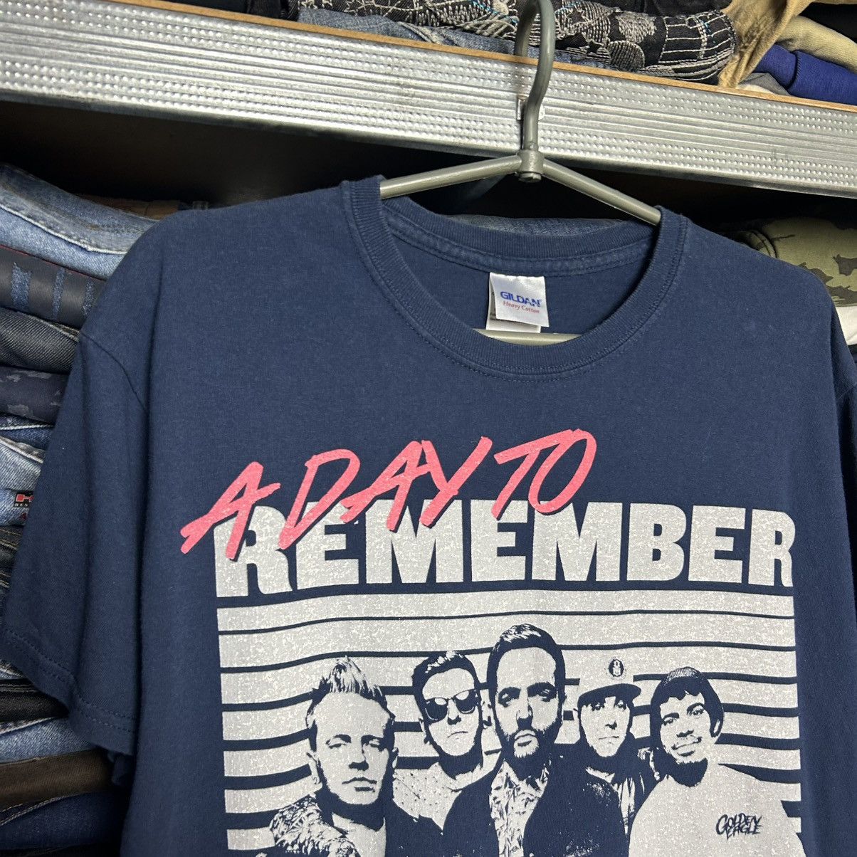 Band Tees Vintage A Day To Remember rock band 2000’s tee Size US M / EU 48-50 / 2 - 2 Thumbnail