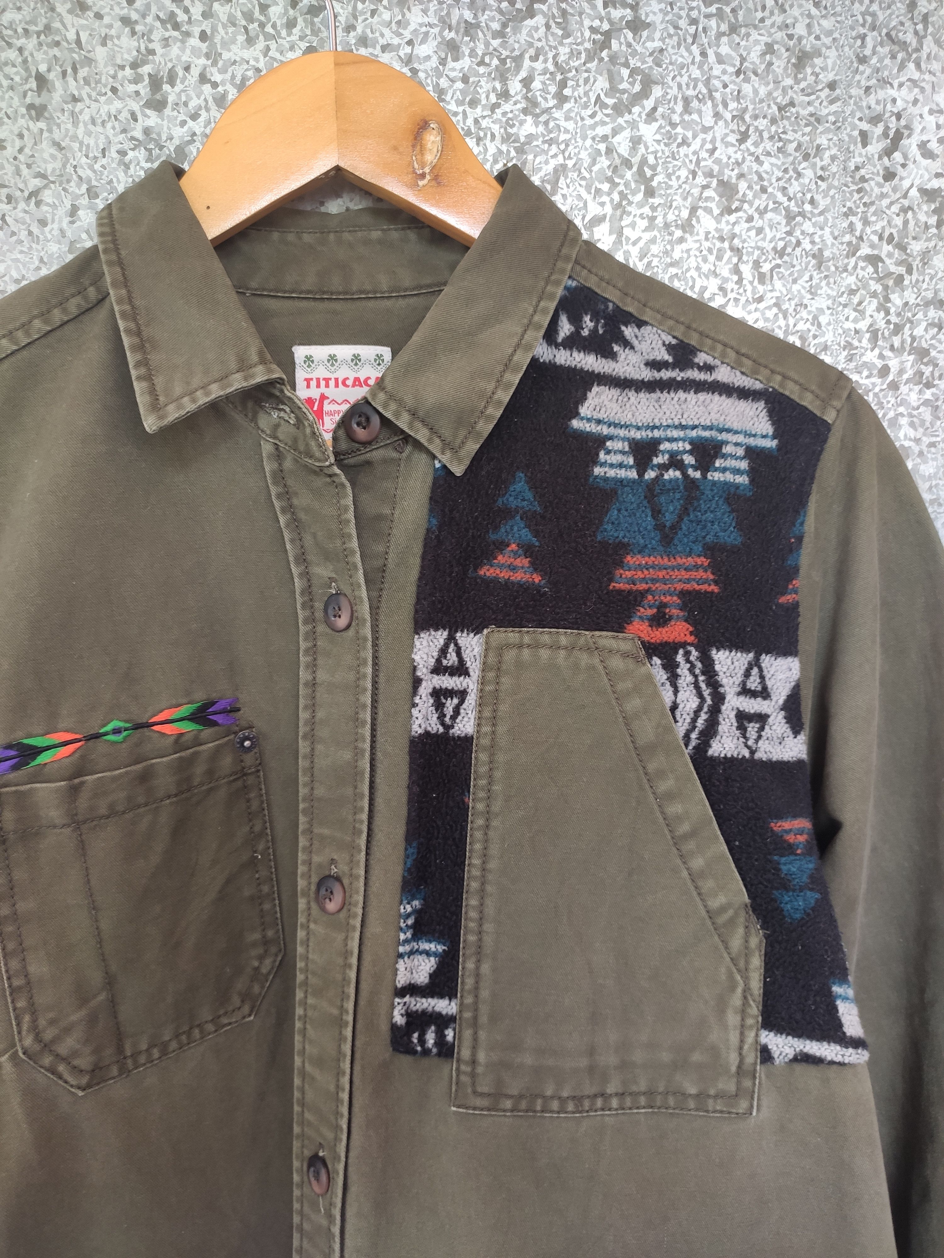 Japanese Brand Titicaca parkas navajo design native Size US M / EU 48-50 / 2 - 1 Thumbnail