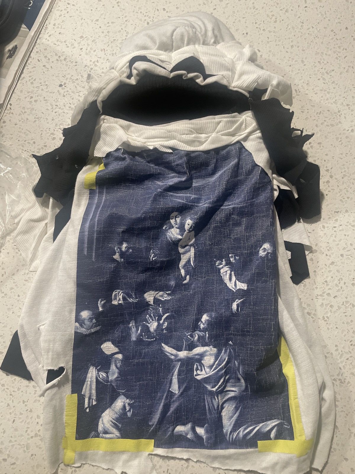 Other OFF WHITE PAINTING BALACLAVA Size ONE SIZE - 2 Thumbnail