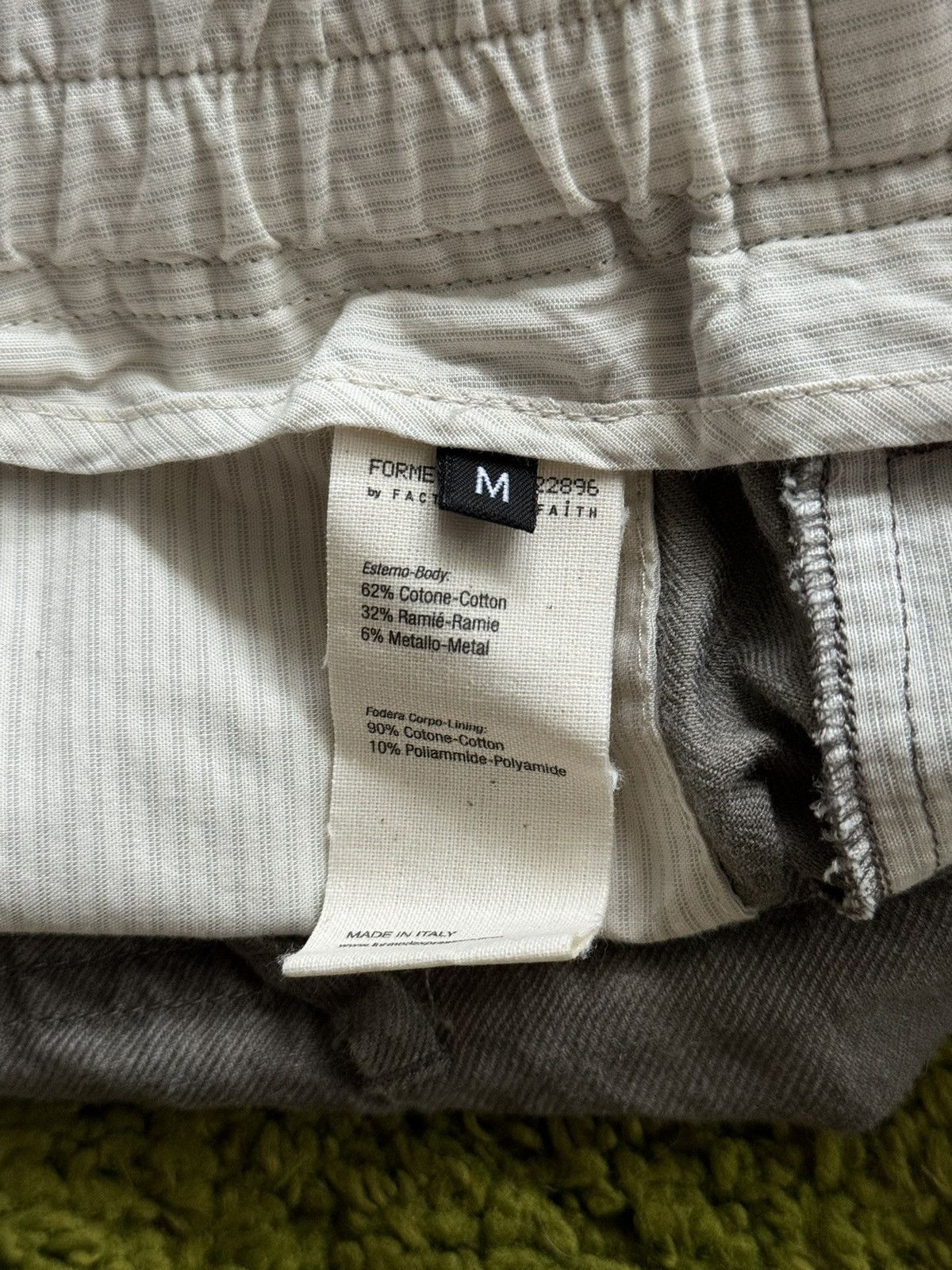 Forme 33204322896 × Forme D'Expression Forme D’expression avant garde ramie blend pants Size US 32 / EU 48 - 5 Thumbnail