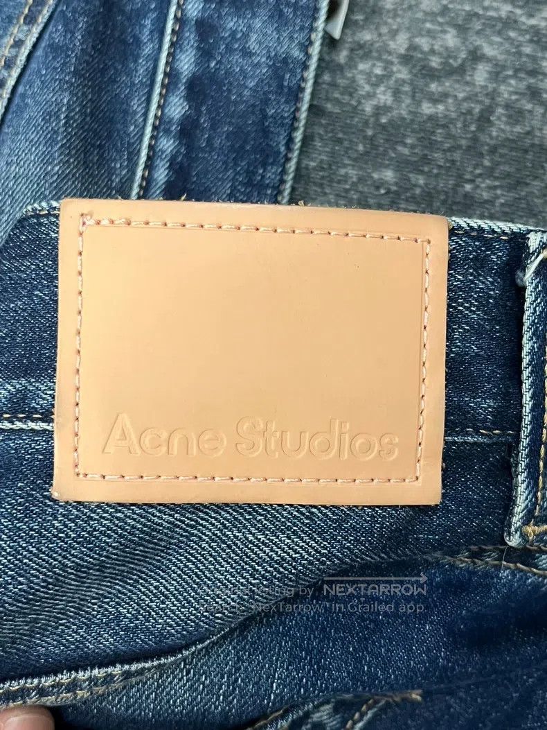 Acne Studios Acne Studios Loose cat whisker simple casual wide-leg deni Size 25" / US 0 / IT 36 - 3 Thumbnail