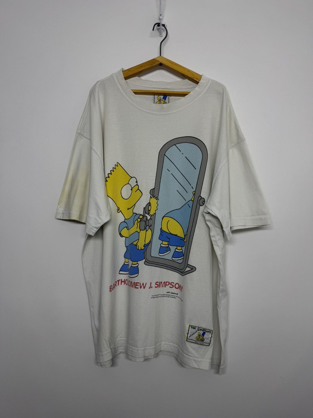The Simpsons Vintage T Shirt Bart Simpsons 1999 Size US XXL / EU 58 / 5 - 1 Thumbnail