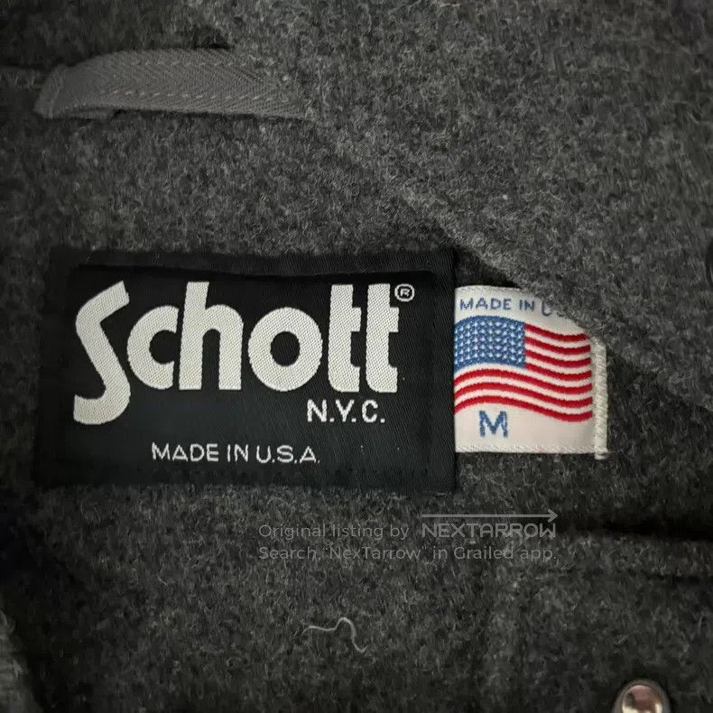 Schott Schott Lobster buckle airplane buckle American wool coat Size US M / EU 48-50 / 2 - 2 Thumbnail