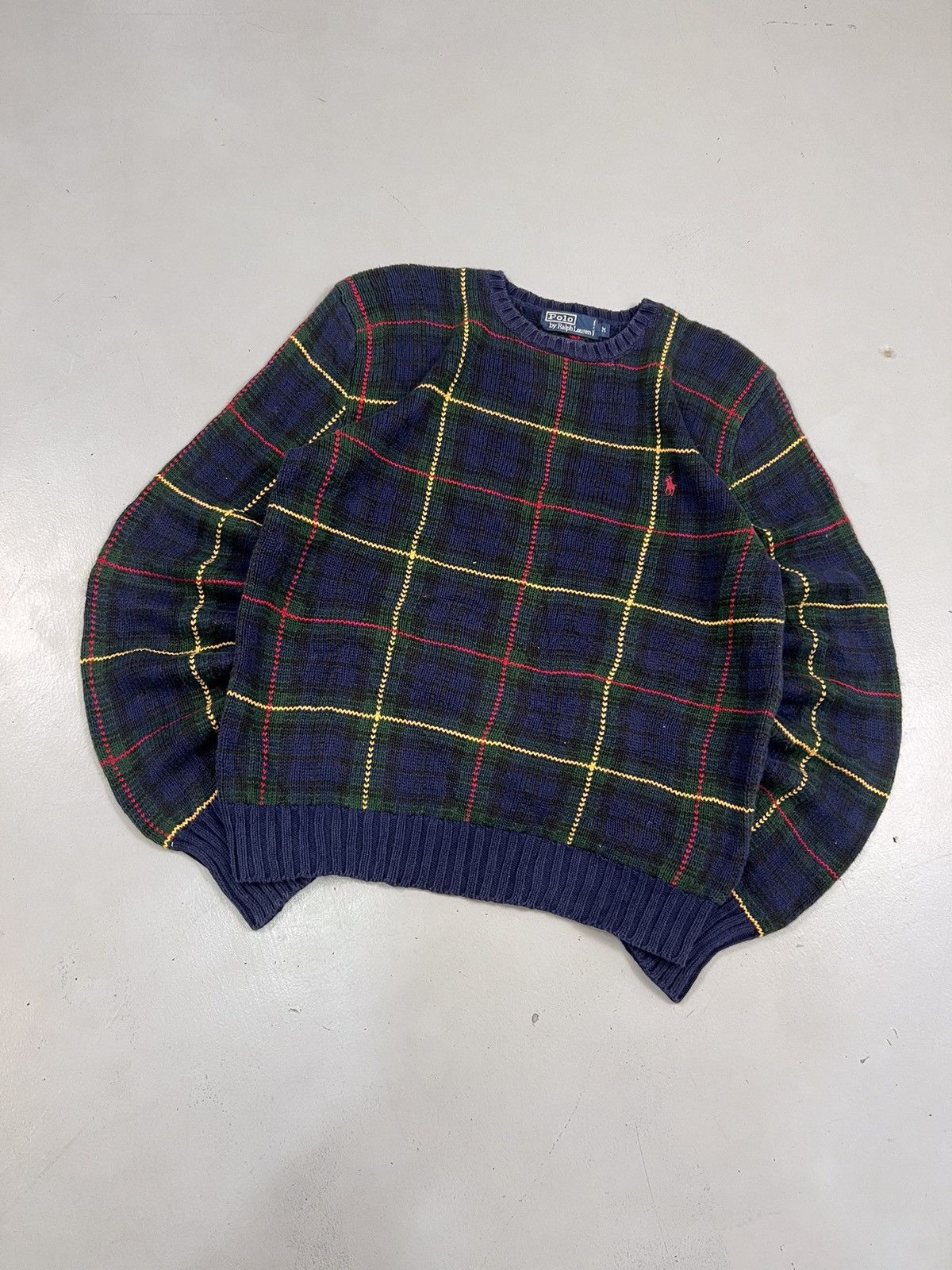 Polo Ralph Lauren Vintage polo Ralph Lauren knit sweater Size US S / EU 44-46 / 1 - 1 Thumbnail