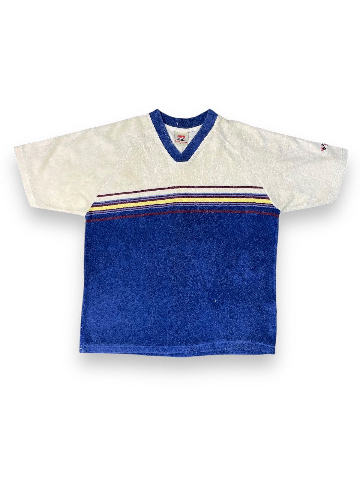 Billabong × Vintage Vintage Billabong Terry Cloth Shirt Size US M / EU 48-50 / 2 - 2 Thumbnail