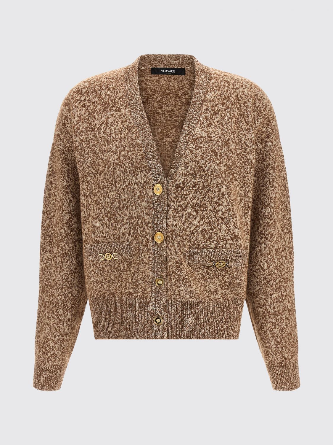 Versace Versace Sweater Woman Beige Size XS / US 0-2 / IT 36-38 - 1 Thumbnail