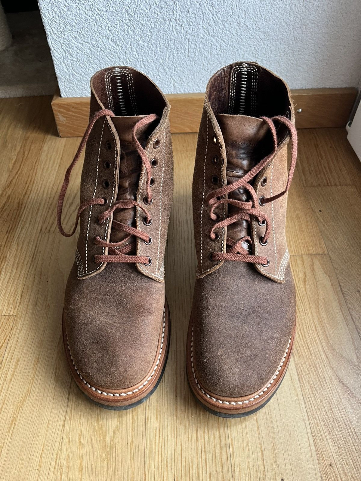 John Lofgren M-43 SERVICE SHOES NATURAL ROUGHOUT Size US 6.5 / EU 39-40 - 1 Thumbnail
