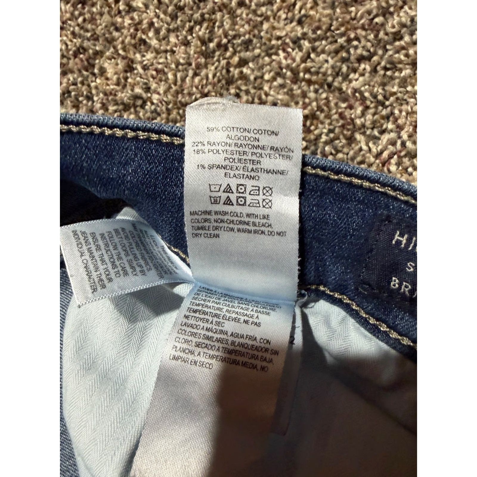 Lucky Brand Lucky Brand Bridgette Ankle Women's Jeans 12 Blue Denim High Rise 27in Inseam Jeans Womens Jeans 12 Color Blue Cap, 12/31? Size 34" / US 12 / IT 48 - 6 Thumbnail