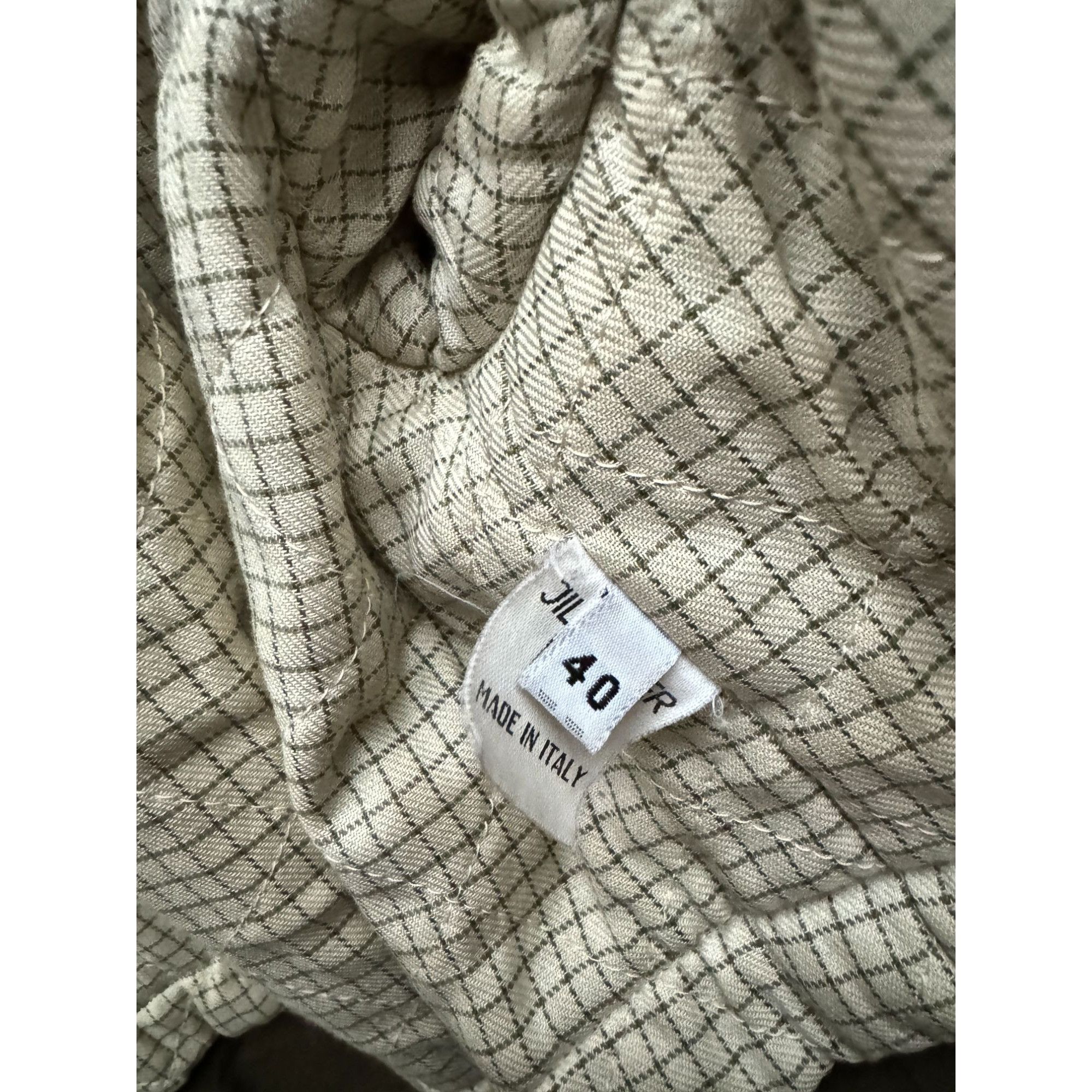 Jil Sander Kaki Cotton Trench Coat Size M / US 6-8 / IT 42-44 - 6 Thumbnail