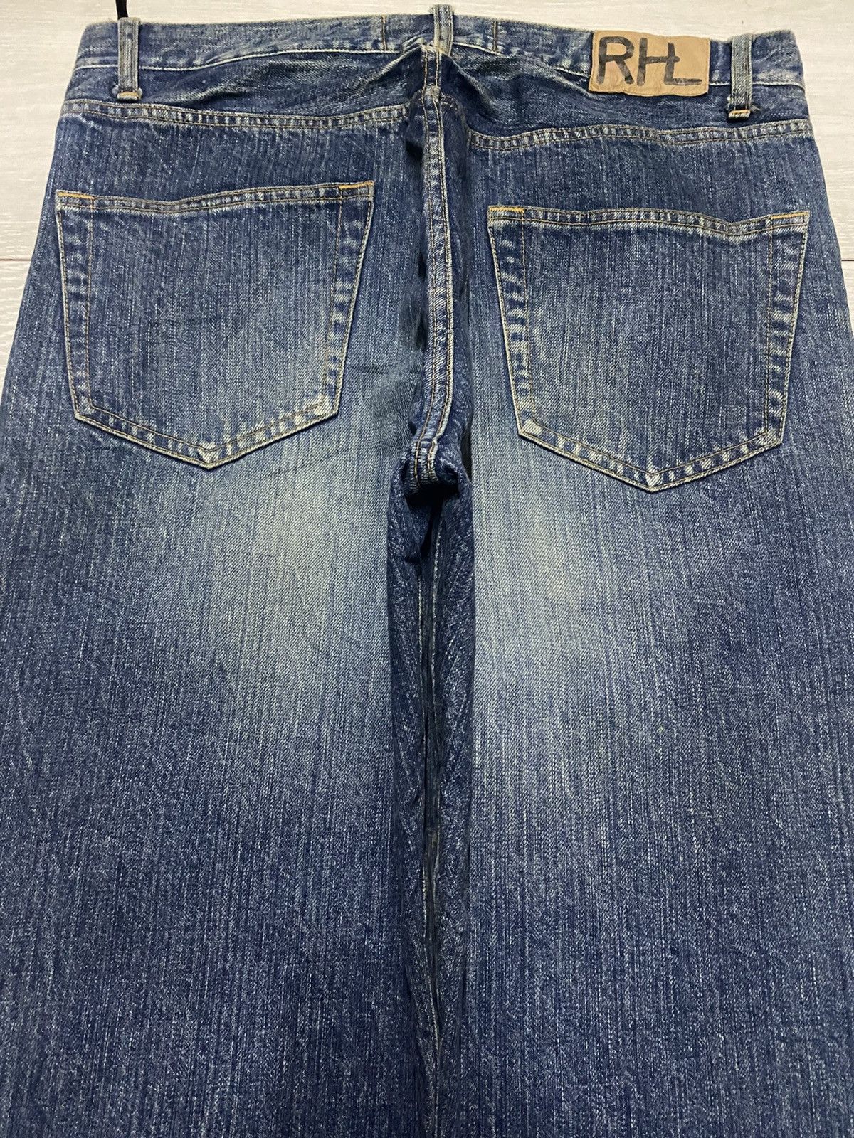Japanese Brand Japan Brand Montaineering Mud wash Distressed Baggy Jeans Size US 34 / EU 50 - 4 Thumbnail