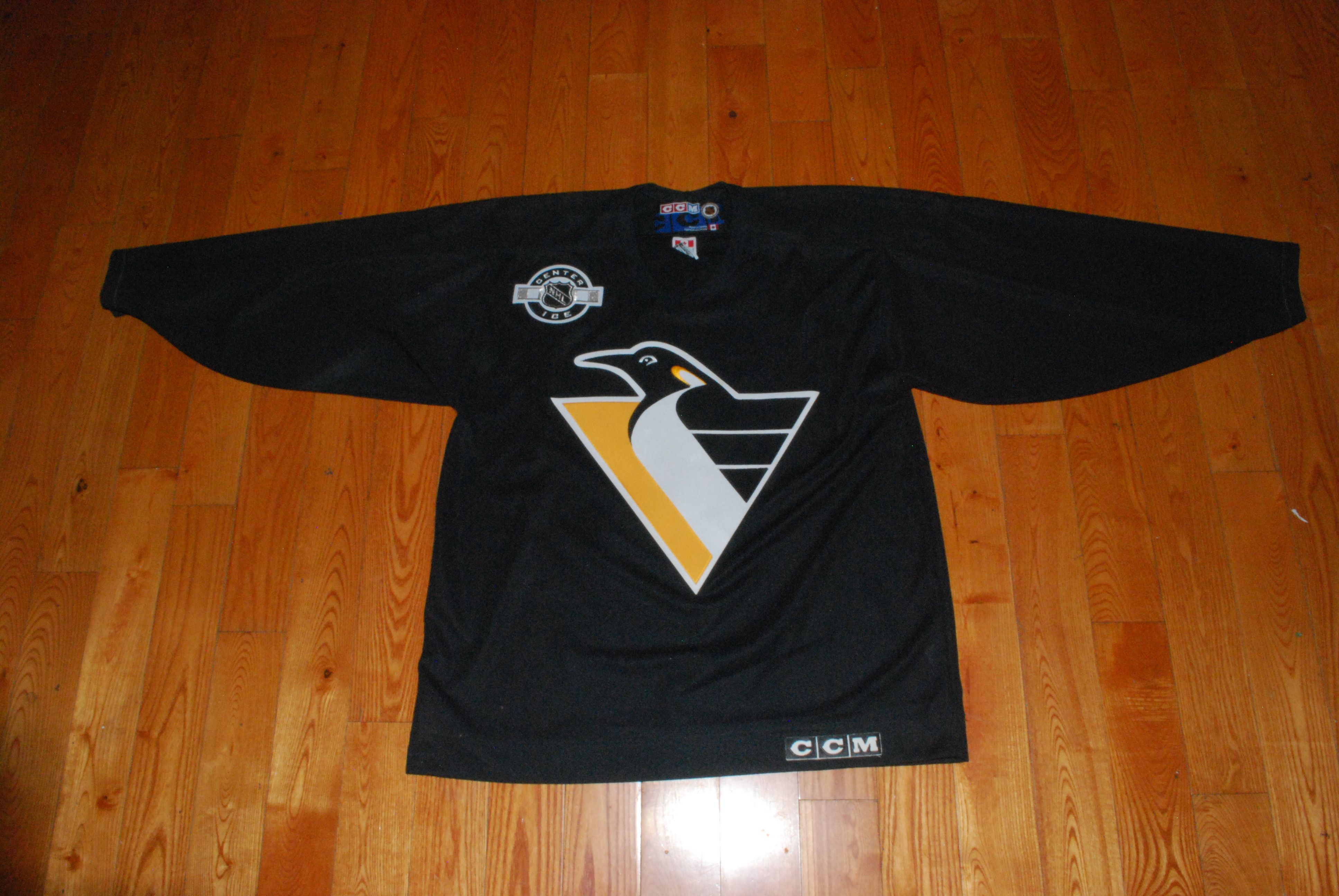 Ccm CCM Center Ice Pittsburgh Penguins Mario Lemieux NHL Jersey Size US L / EU 52-54 / 3 - 1 Thumbnail