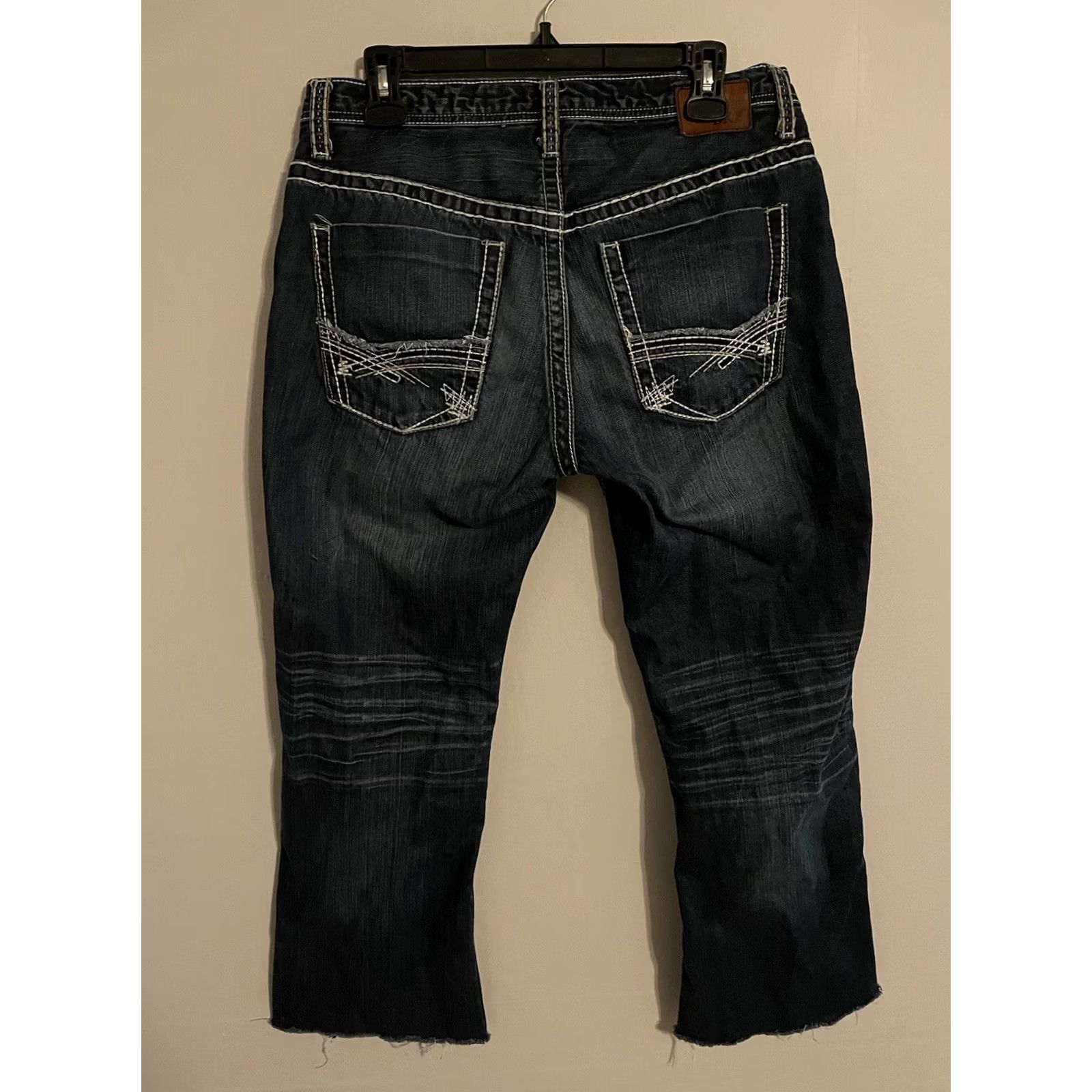 BKE BKE Derek Bootcut Jeans Men's 33x29 Denim Cotton Buckle BMX0128 ABM12008 32R Size US 32 / EU 48 - 3 Thumbnail