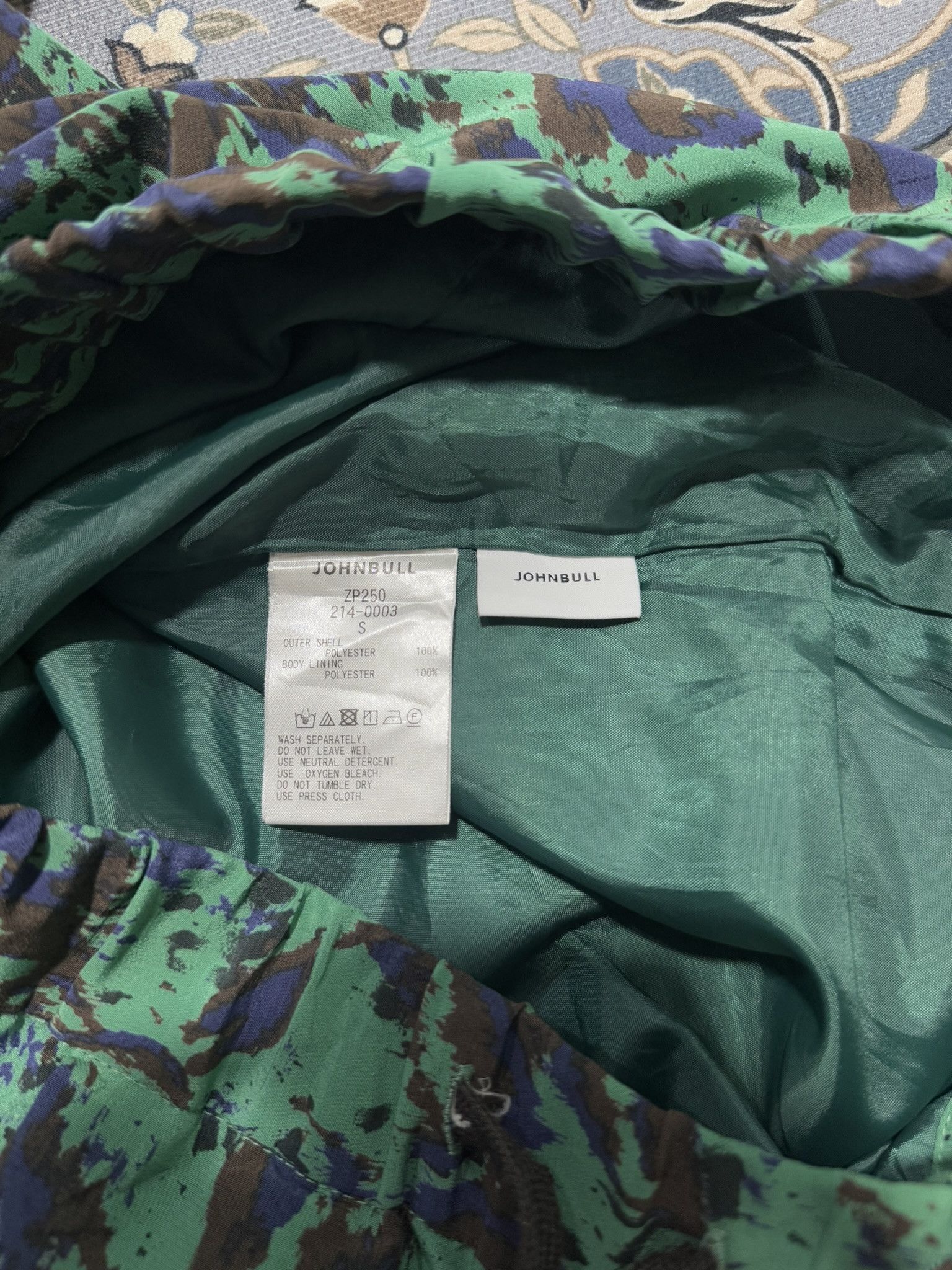 Japanese Brand × Johnbull × KOJIMA GENES John Bull Palazzo Abstract Soft Pants Size 29" - 4 Thumbnail