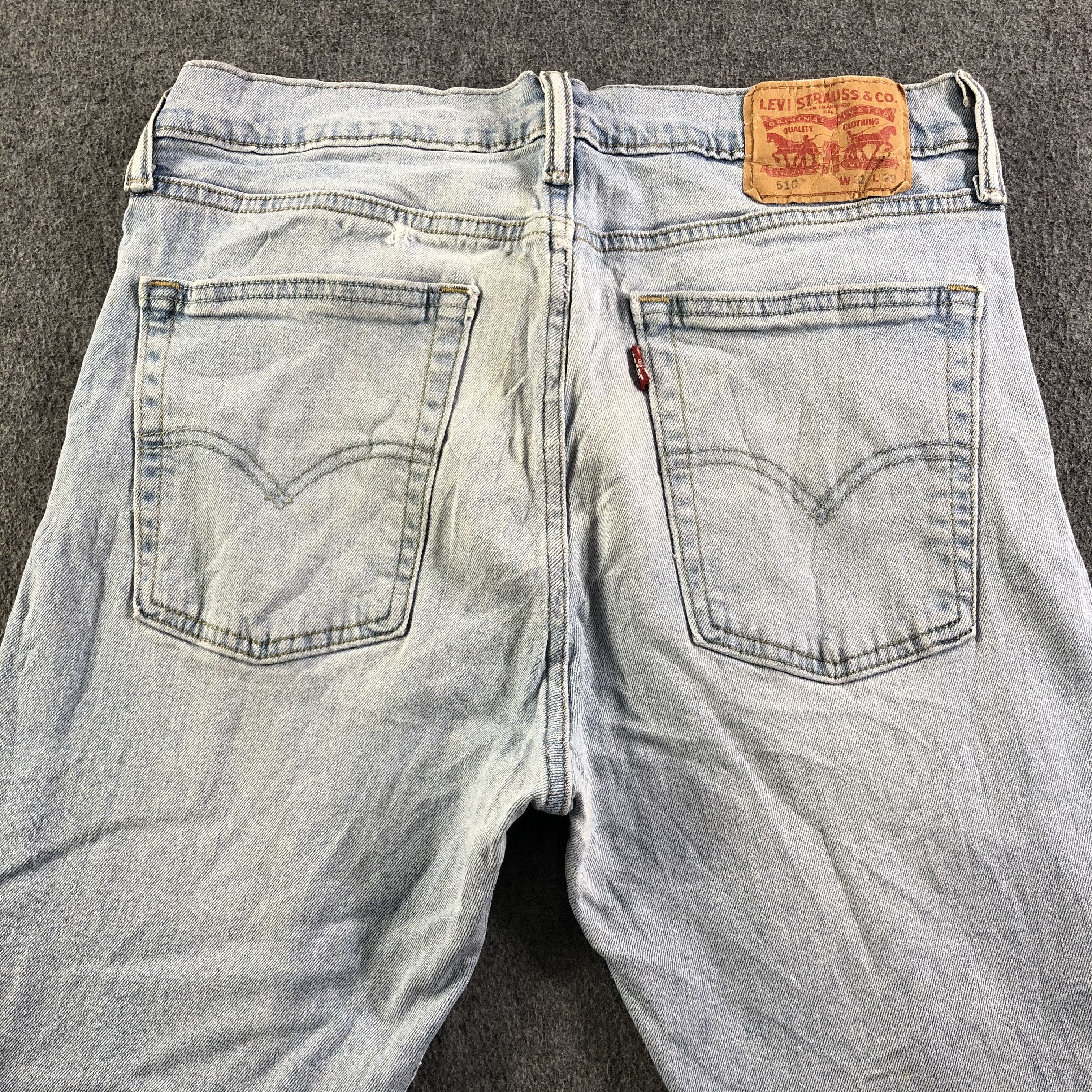 Levi's Vintage Light Wash Levis 510 Jeans-J3257 Size US 31 - 4 Thumbnail