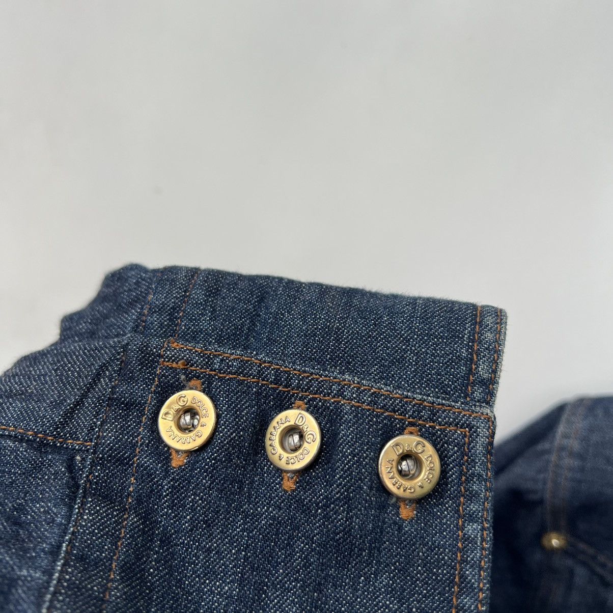 Dolce & Gabbana Dolce & Gabbana denim shirt Size US XL / EU 56 / 4 - 8 Thumbnail
