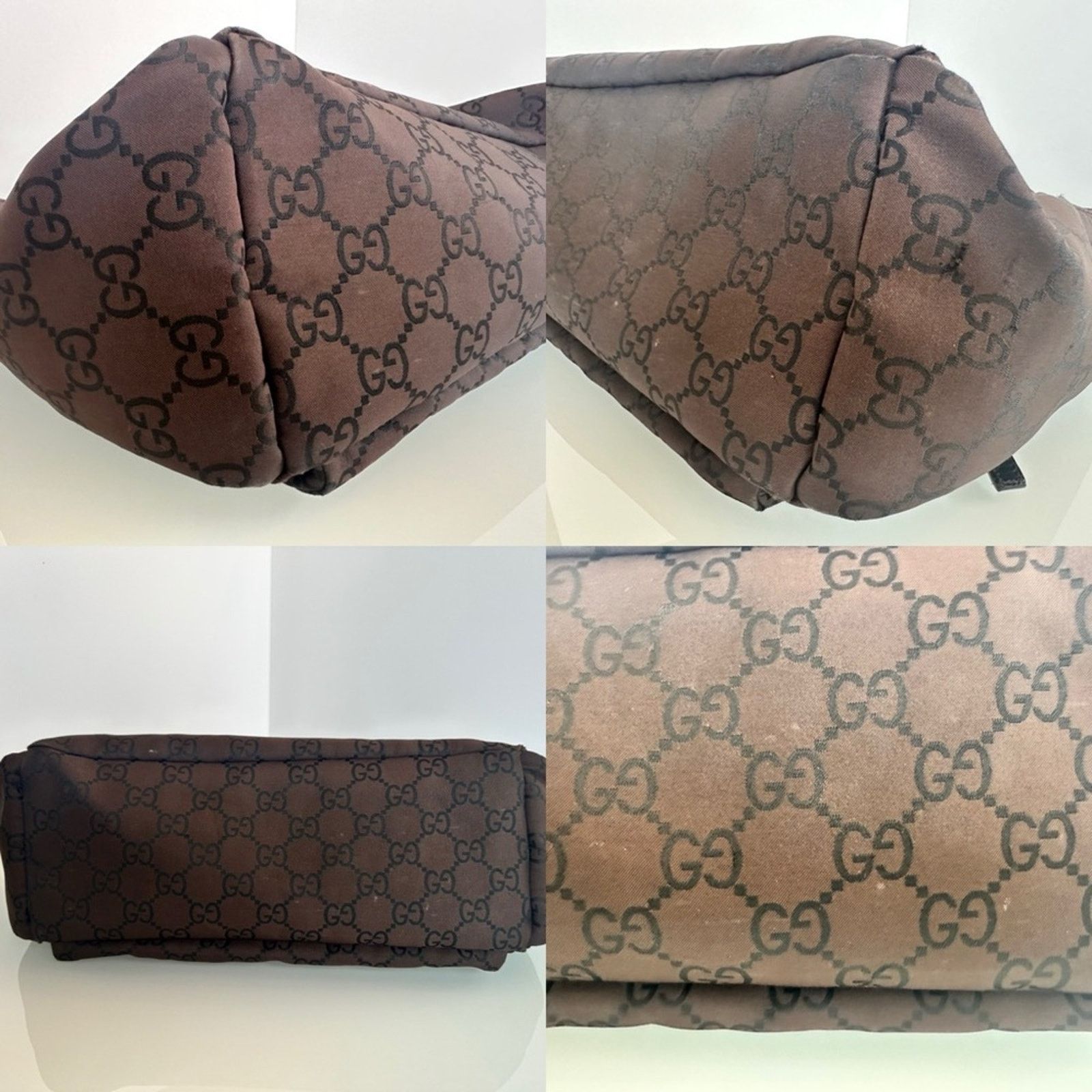 Gucci Gucci GG Monogram Canvas Brown Bag Size ONE SIZE - 3 Thumbnail
