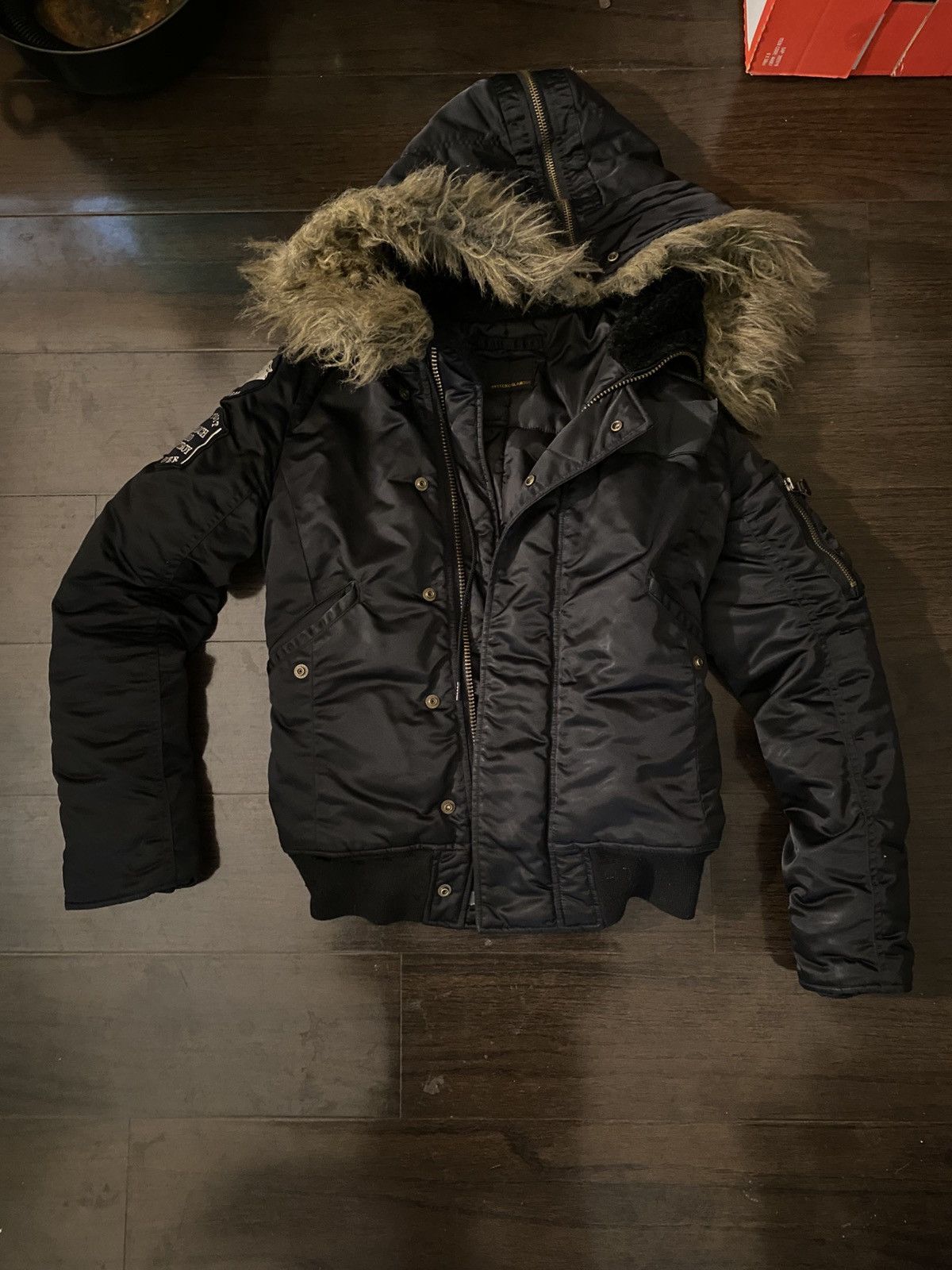 Bomber Jacket Vintage Fluffy Going Out Jacket HYSTERIC GLAMOUR