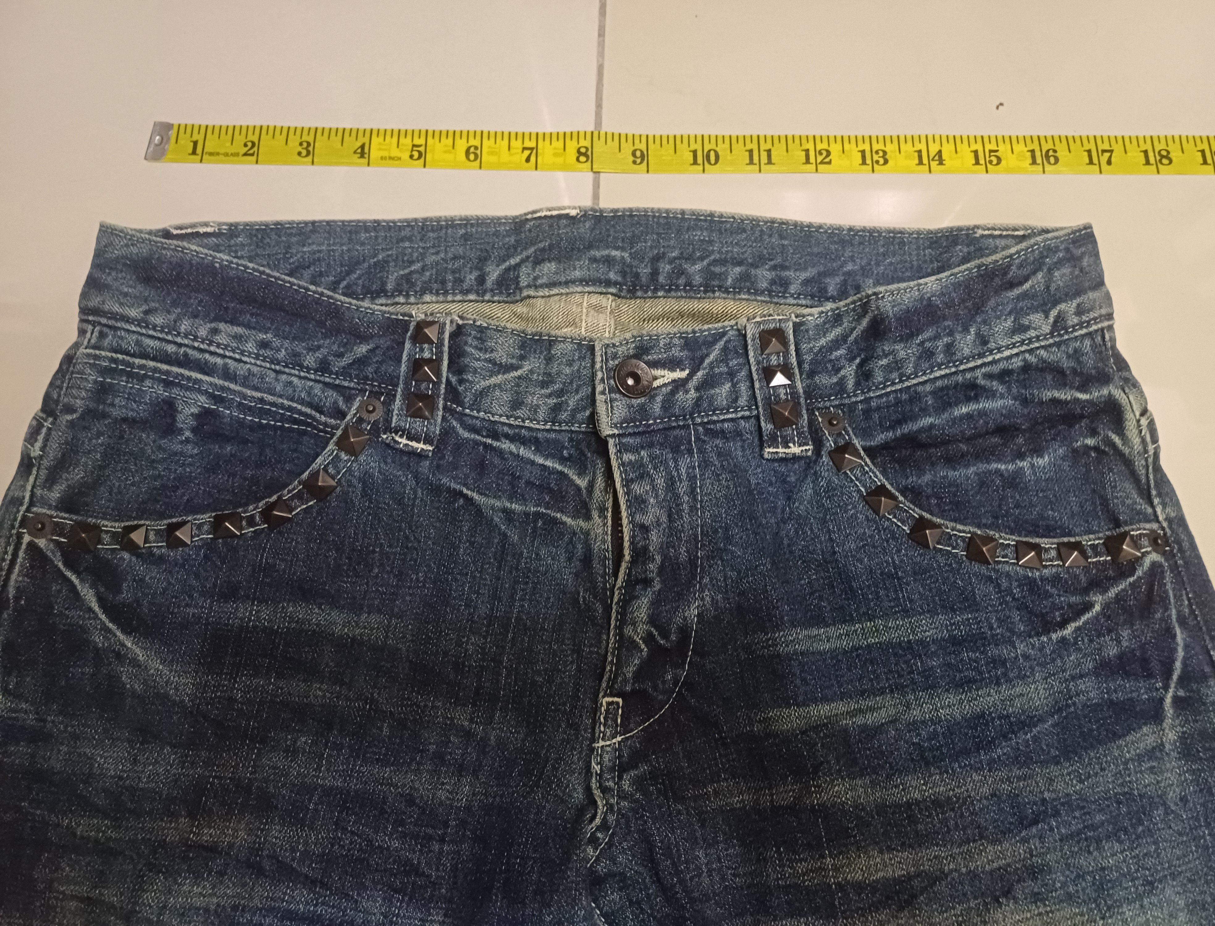 Other Studed design jeans 🔥 BEAMS 🔥 low rise Size US 32 / EU 48 - 8 Thumbnail
