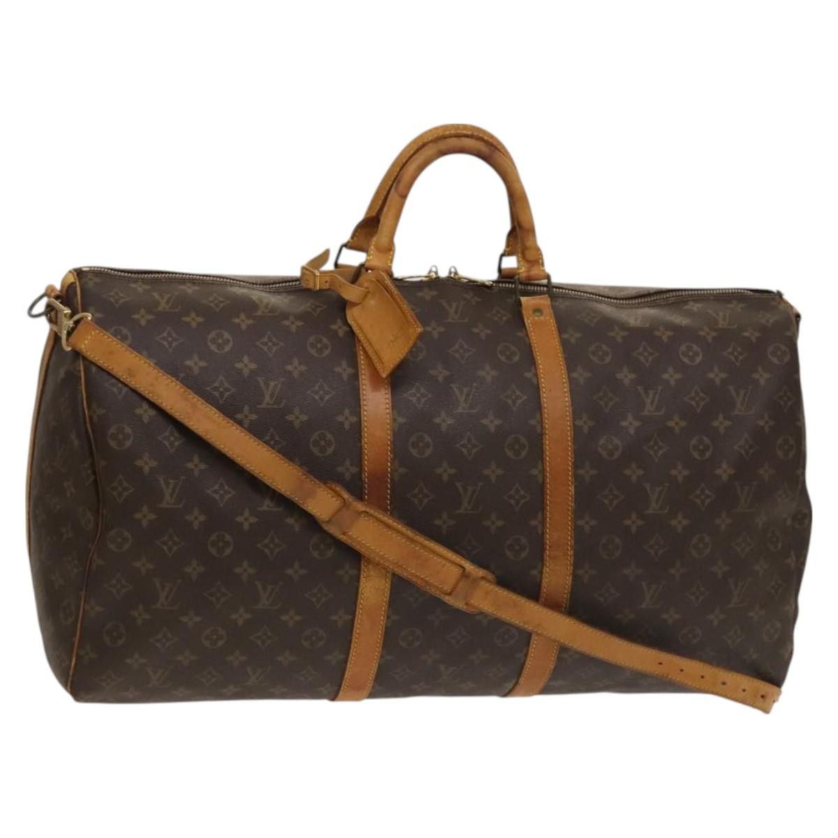 Louis Vuitton LOUIS VUITTON Monogram Keepall Bandouliere 60 Boston Bag Size ONE SIZE - 1 Thumbnail