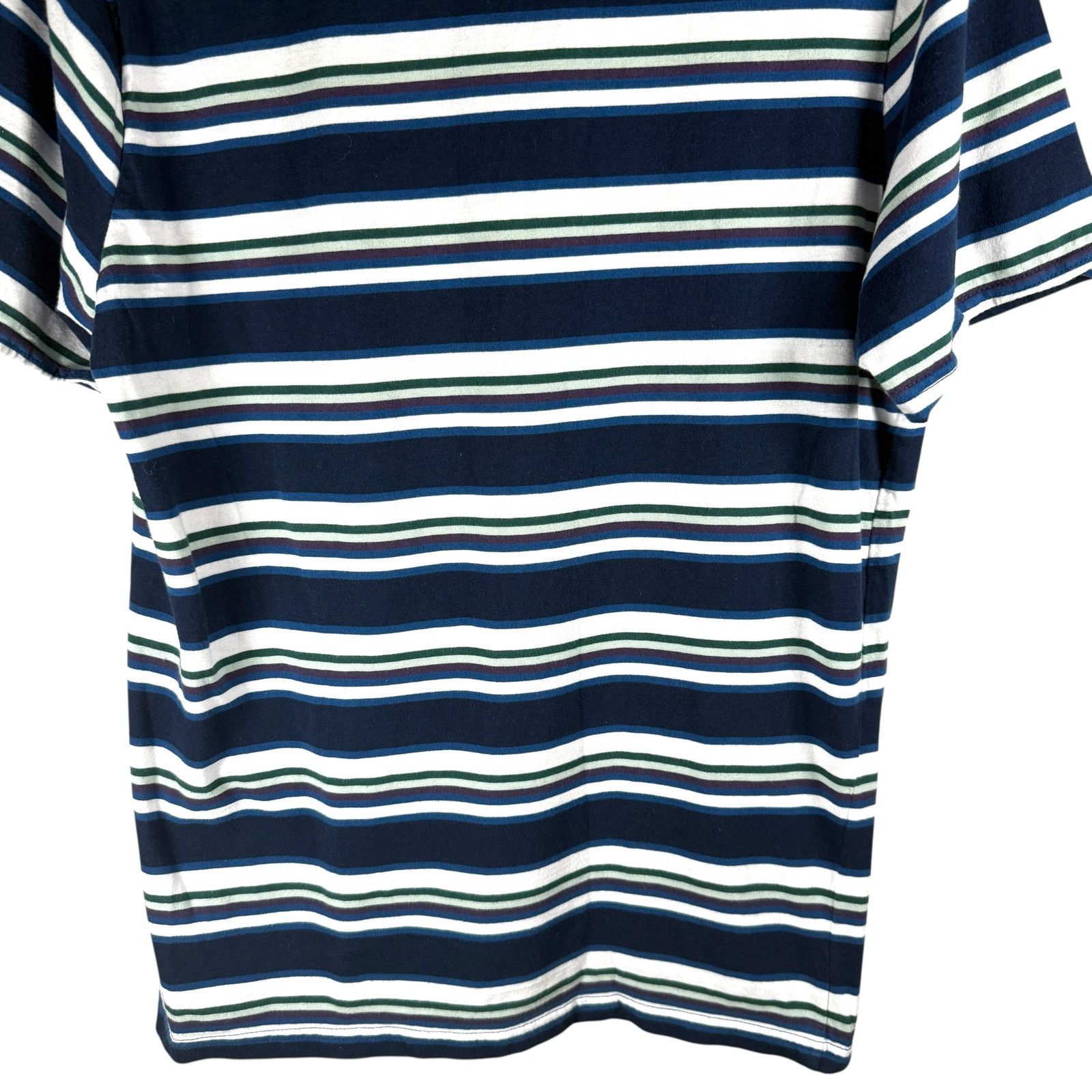 Huf HUF Worldwide Multicolored Striped SS Top Men’s L - Skater Size US L / EU 52-54 / 3 - 6 Thumbnail