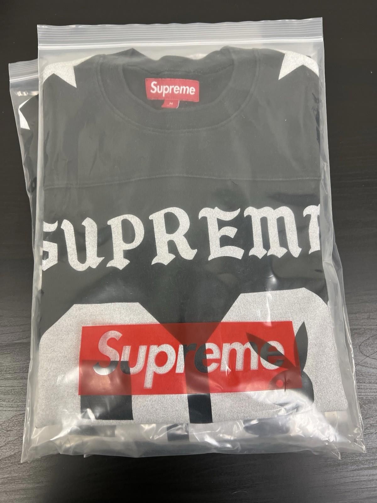 Supreme SS26 Supreme Playboy L/S Football Top Black M Size US M / EU 48-50 / 2 - 4 Thumbnail