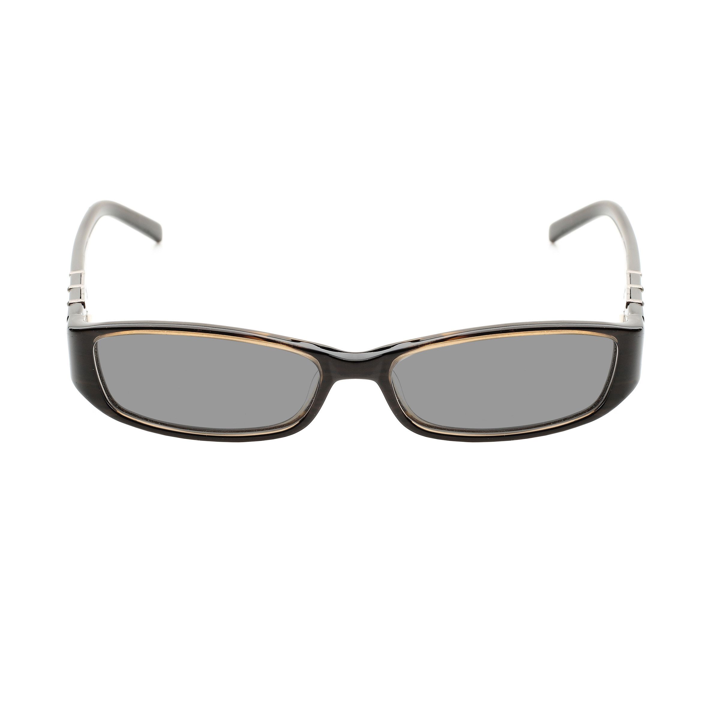 Valentino Valentino '90s Brown Crystals Plastic Sunglasses Size ONE SIZE - 3 Thumbnail